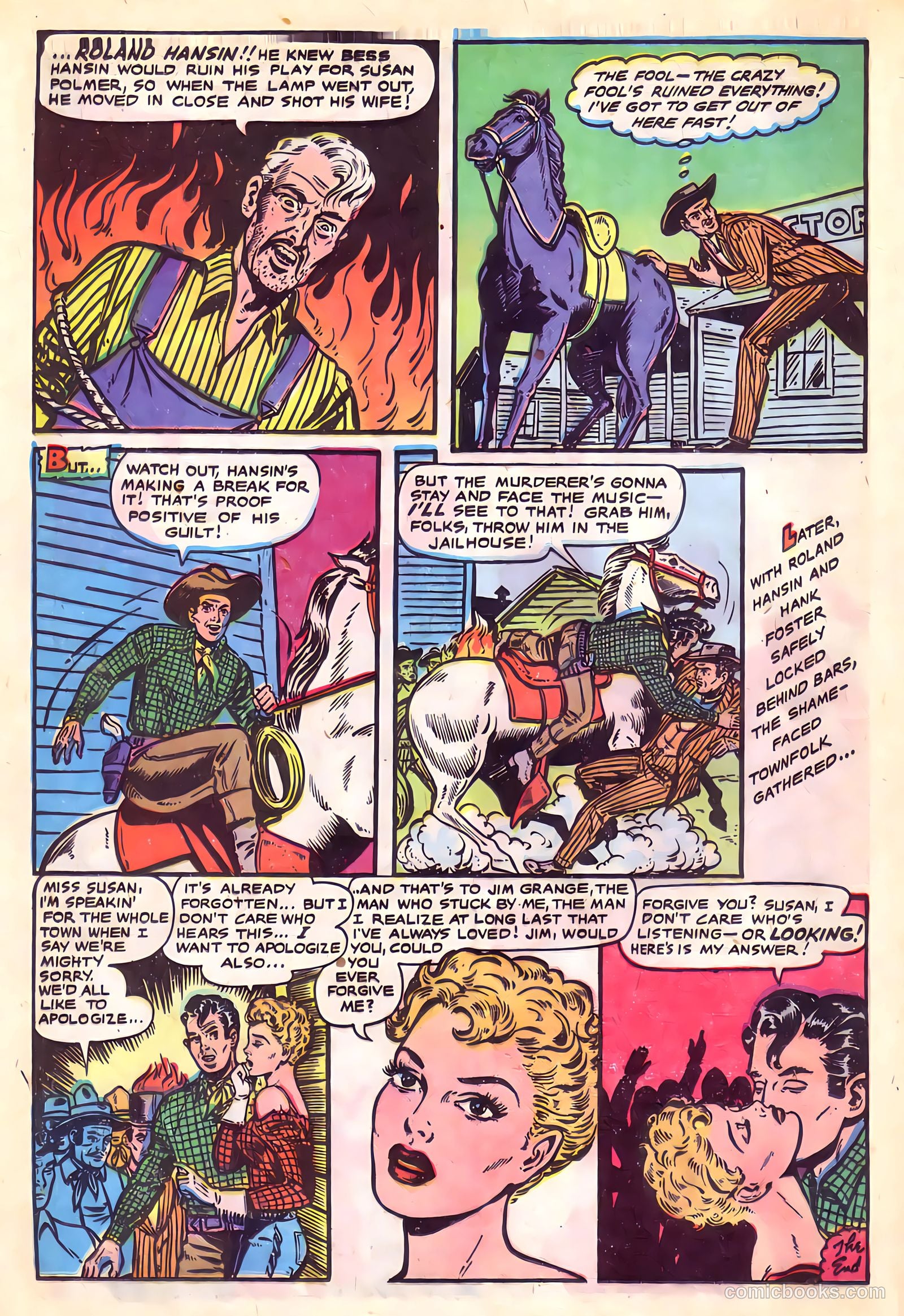 Cowgirl Romances #4 (1951) — page 12 of 36