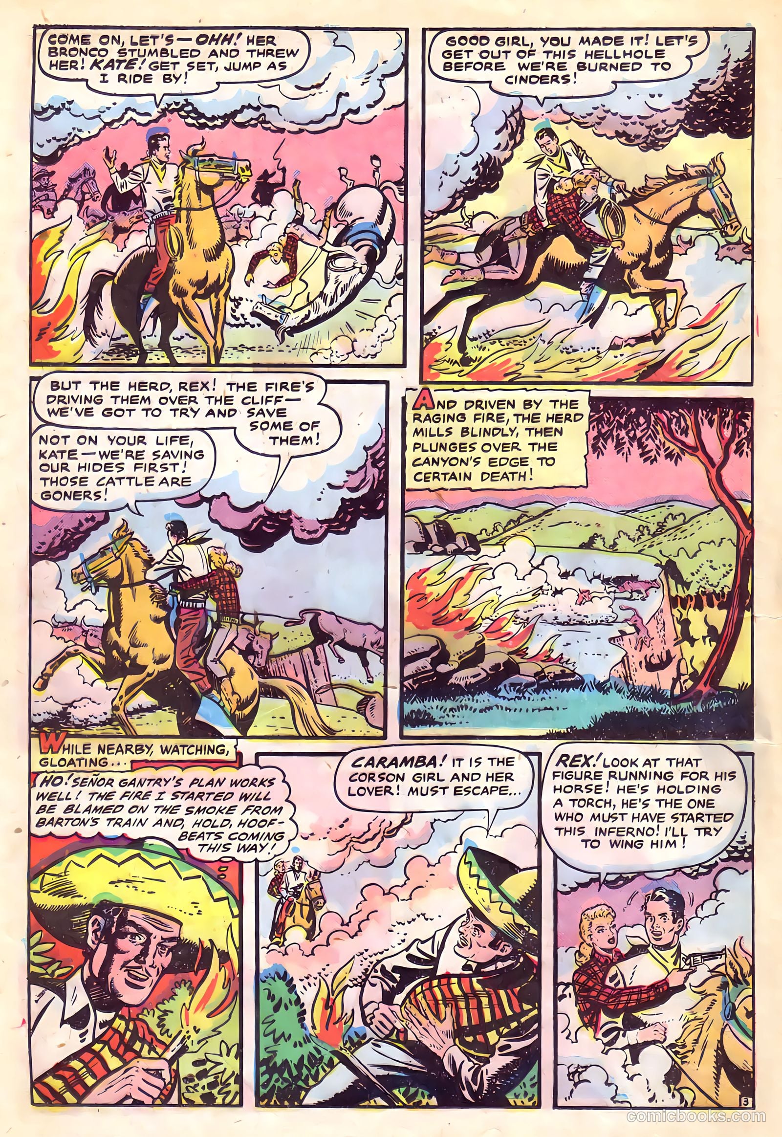 Cowgirl Romances #4 (1951) — page 16 of 36