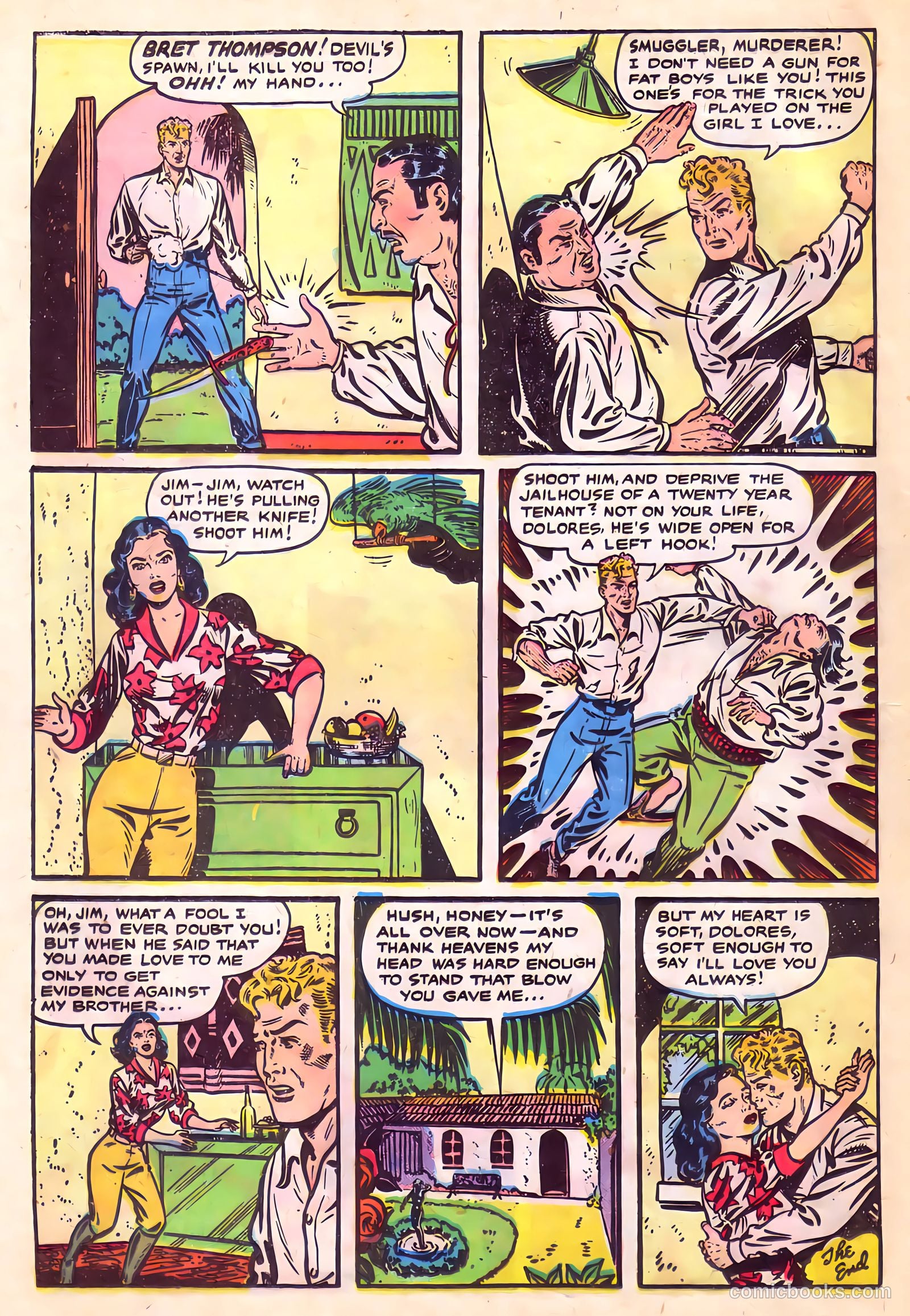 Cowgirl Romances #4 (1951) — page 24 of 36