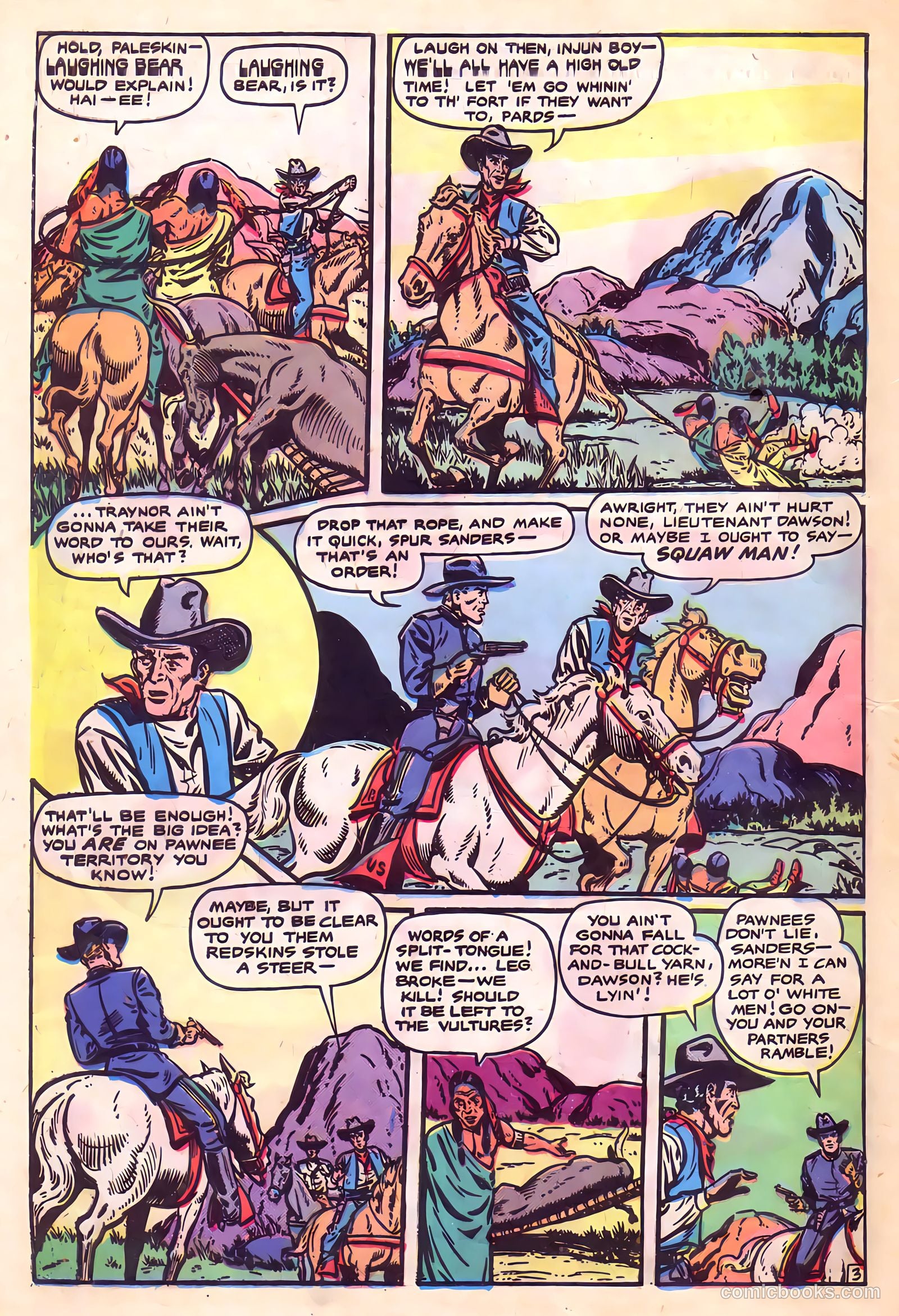 Cowgirl Romances #4 (1951) — page 28 of 36