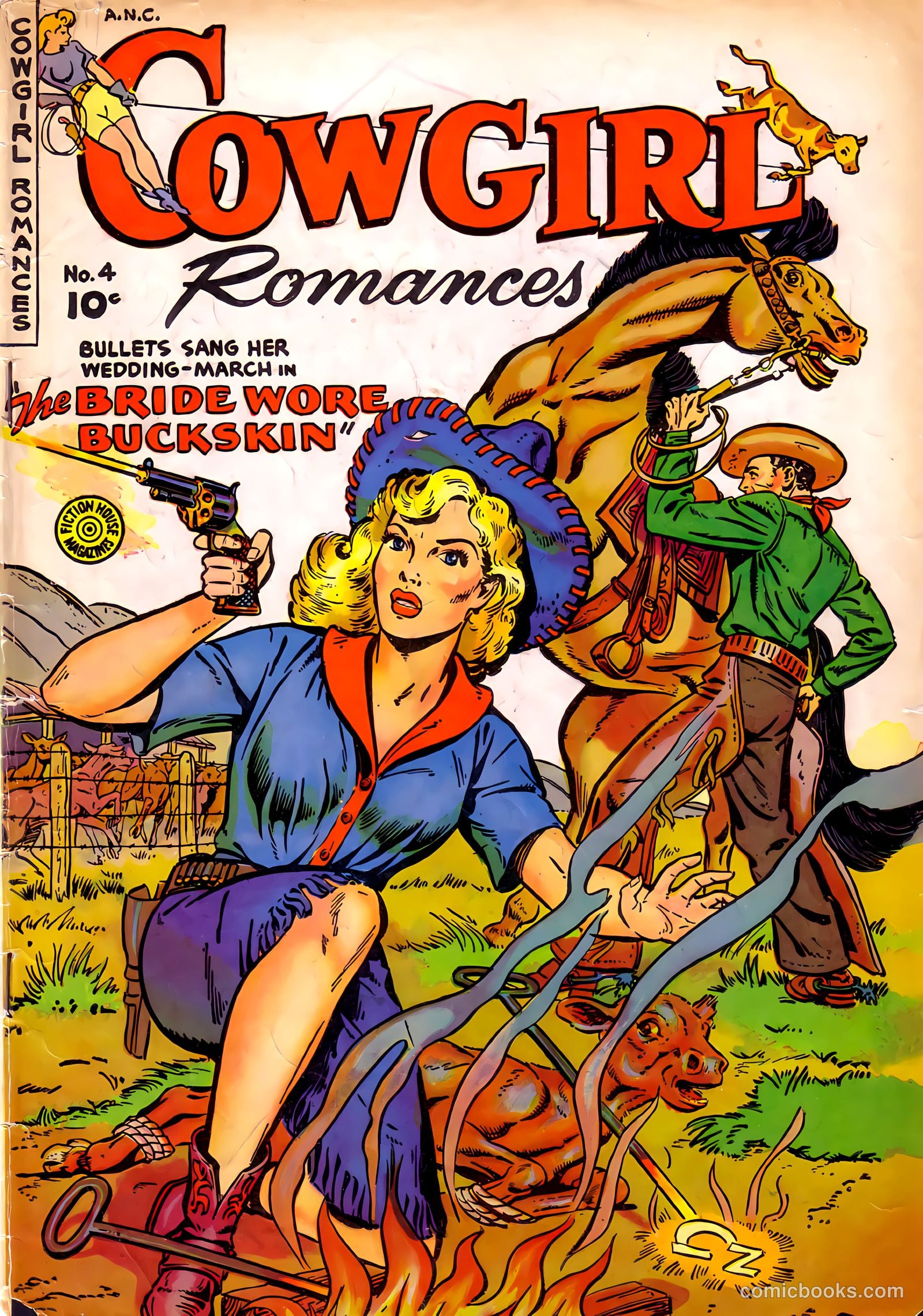 Cowgirl Romances #4