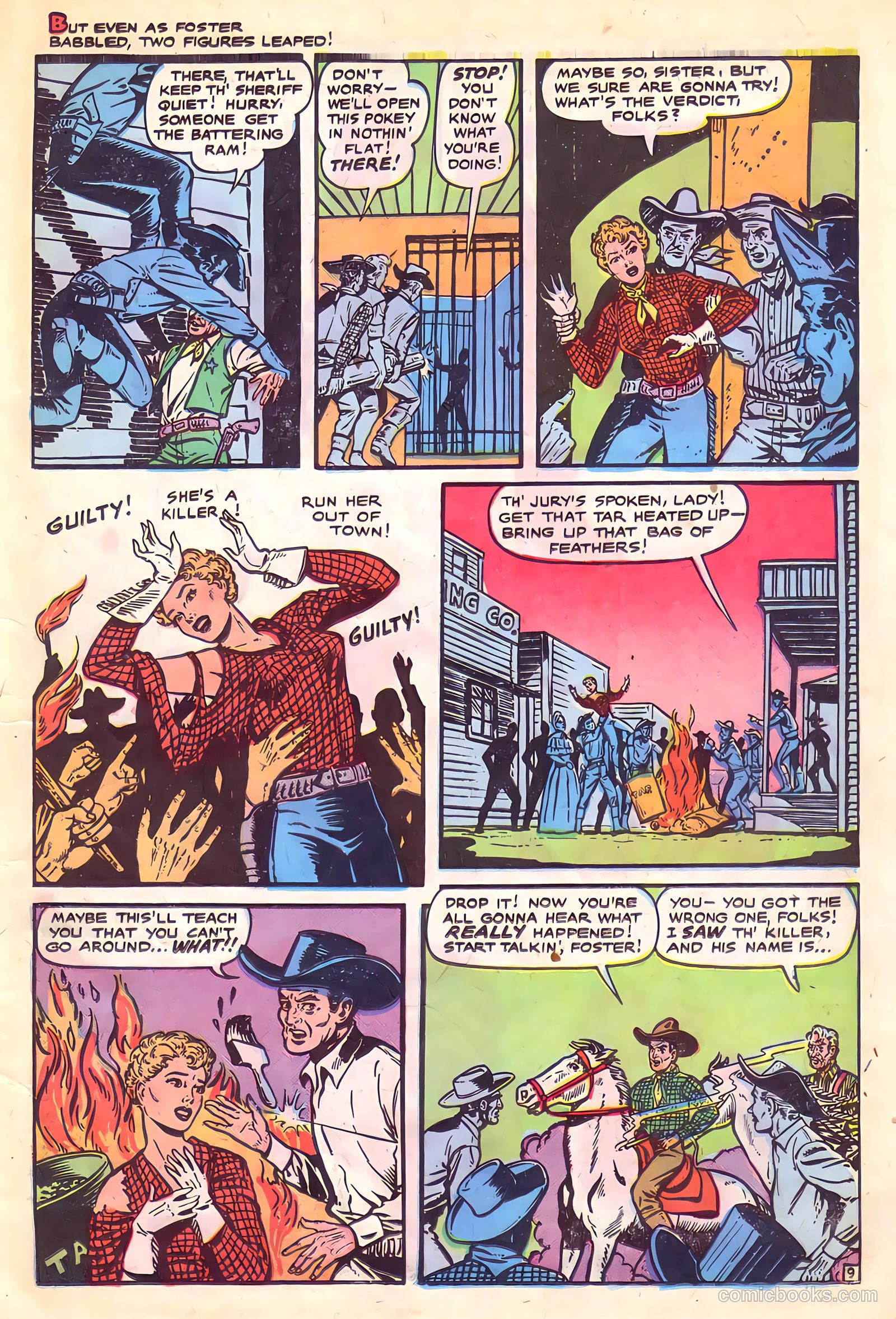 Cowgirl Romances #4 (1951) — page 11 of 36