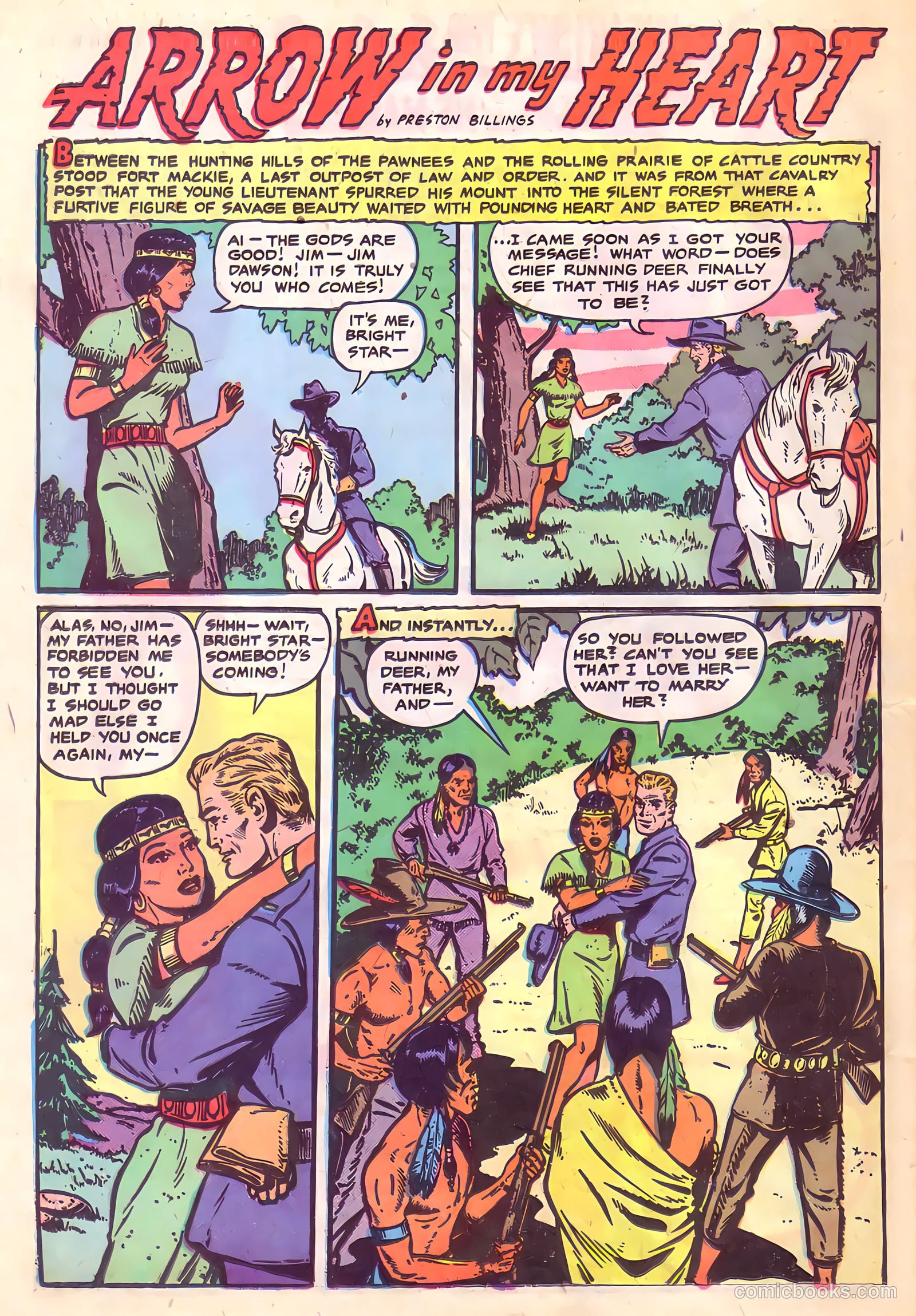 Cowgirl Romances #4 (1951) — page 26 of 36