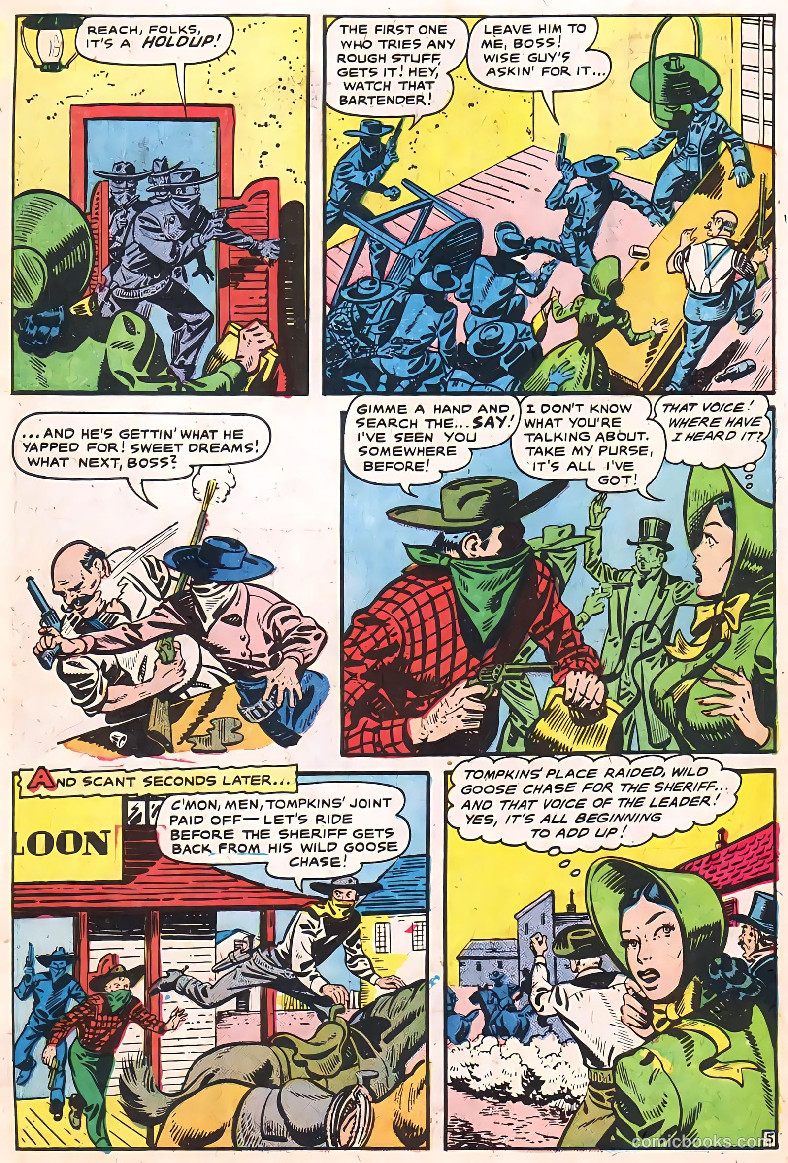 Cowgirl Romances #5 (1951) — page 7 of 36