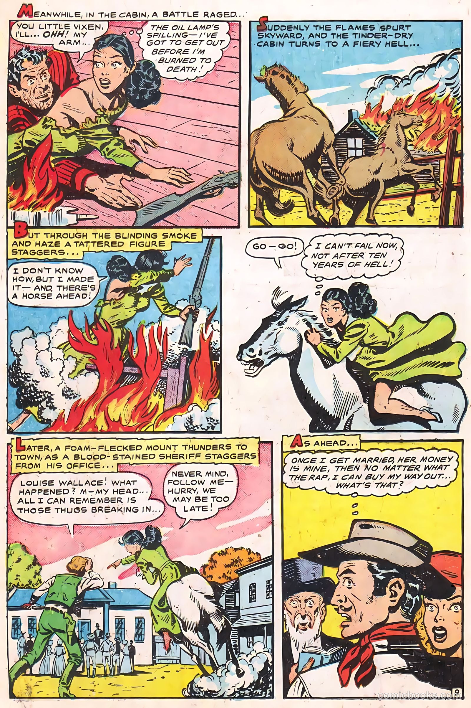 Cowgirl Romances #5 (1951) — page 11 of 36