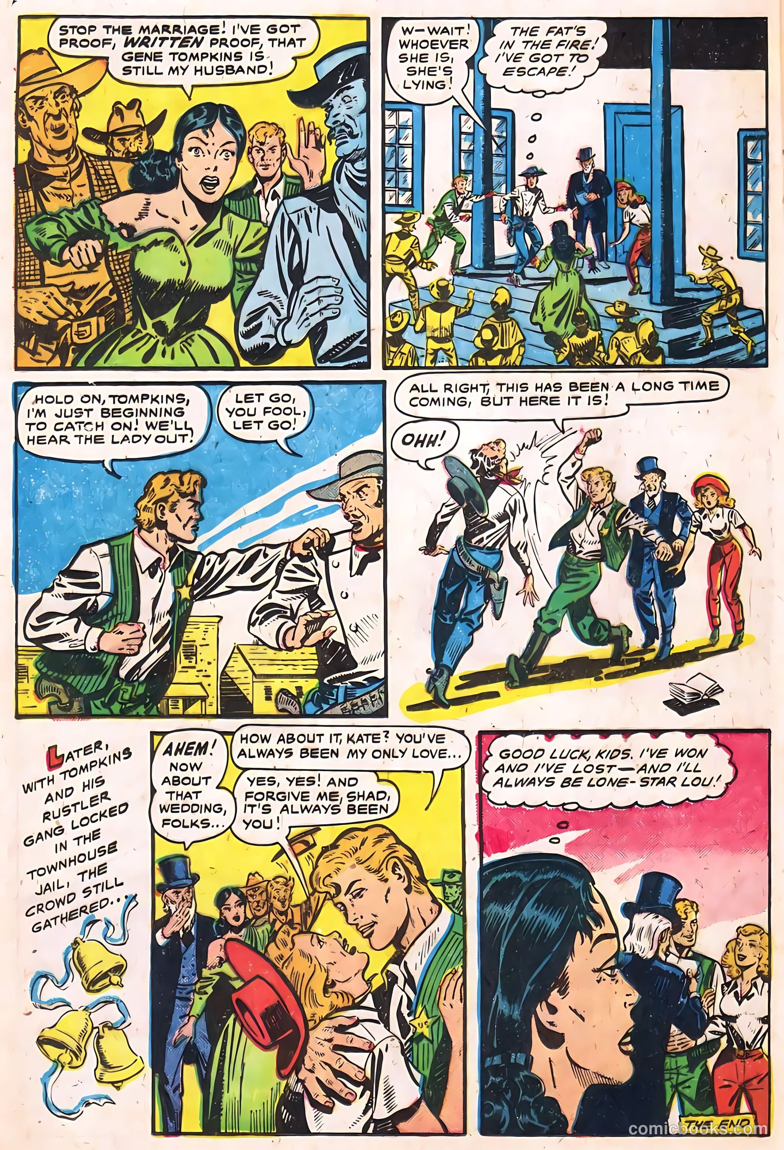 Cowgirl Romances #5 (1951) — page 12 of 36