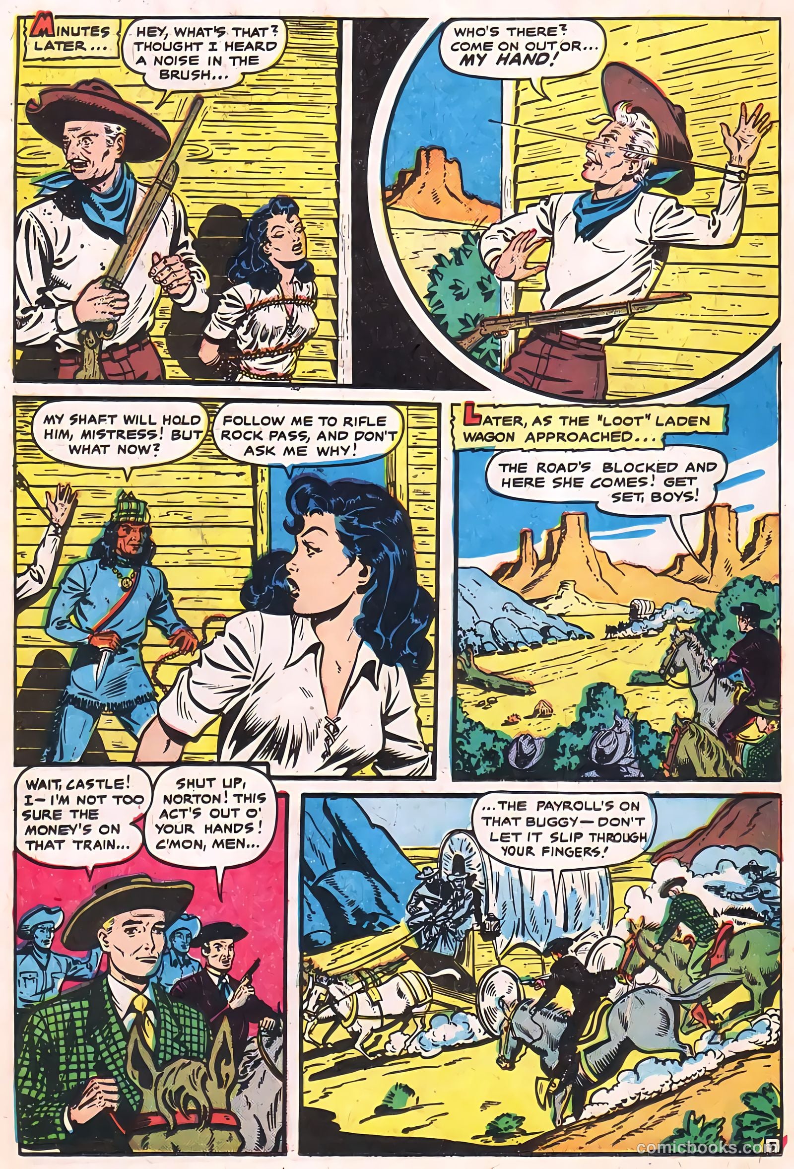 Cowgirl Romances #5 (1951) — page 18 of 36