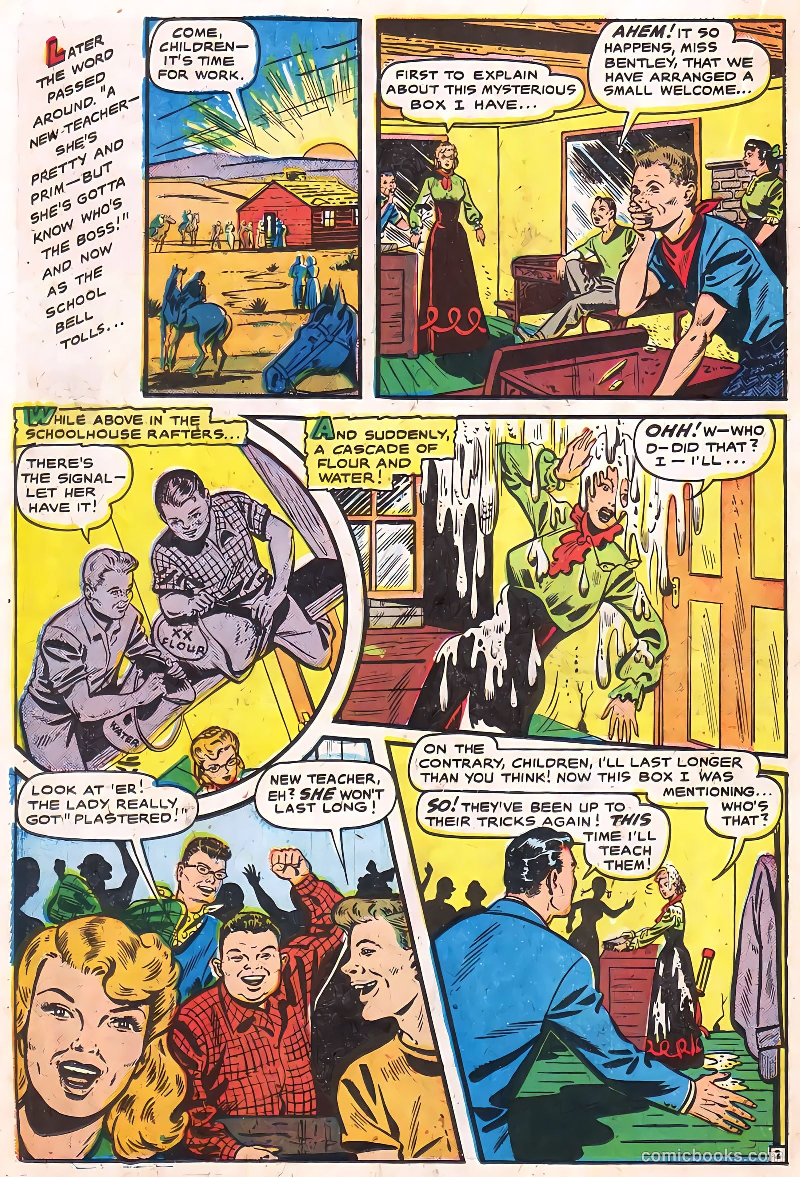 Cowgirl Romances #5 (1951) — page 22 of 36