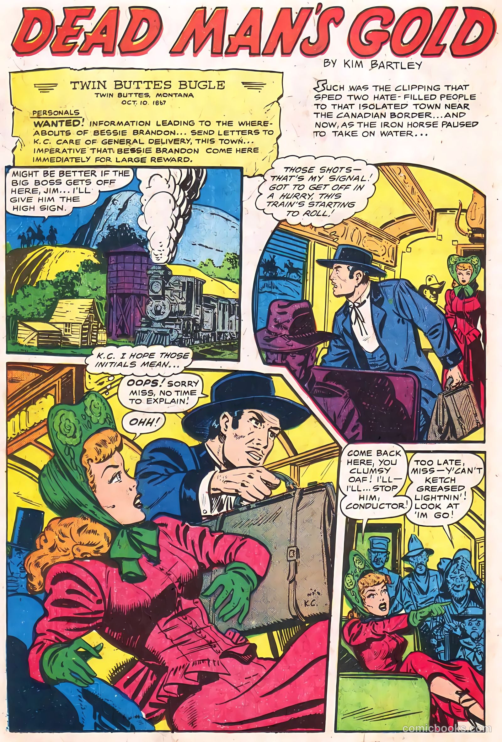 Cowgirl Romances #5 (1951) — page 26 of 36