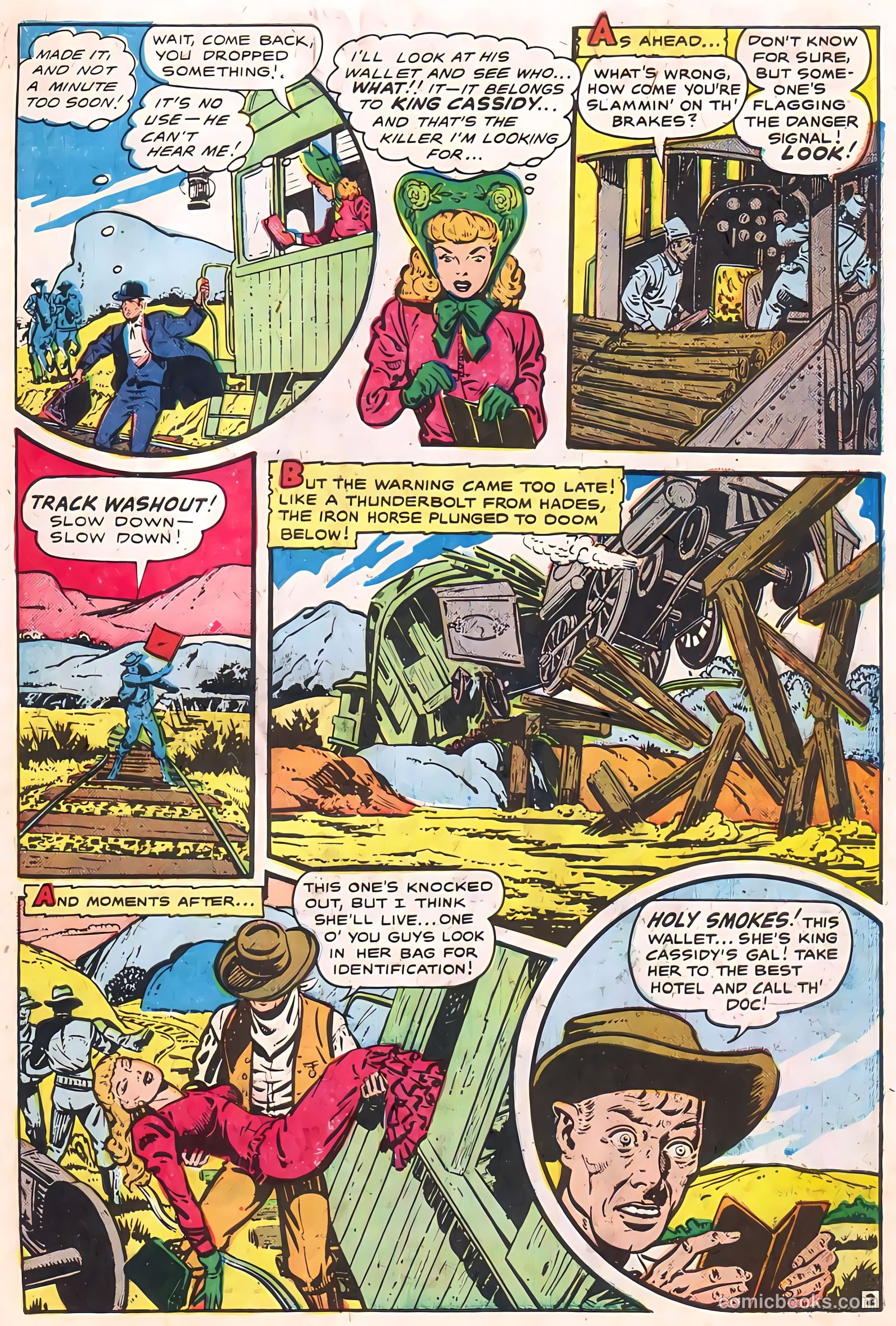 Cowgirl Romances #5 (1951) — page 27 of 36