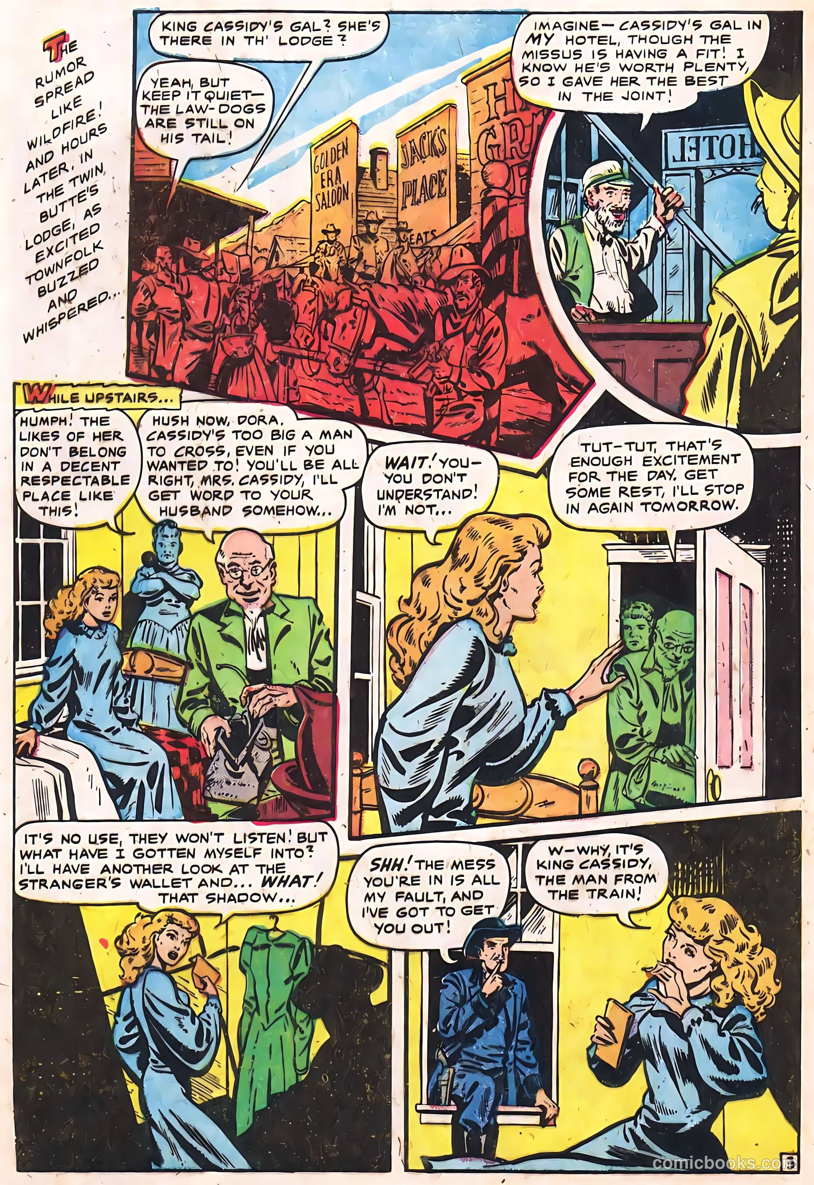 Cowgirl Romances #5 (1951) — page 28 of 36