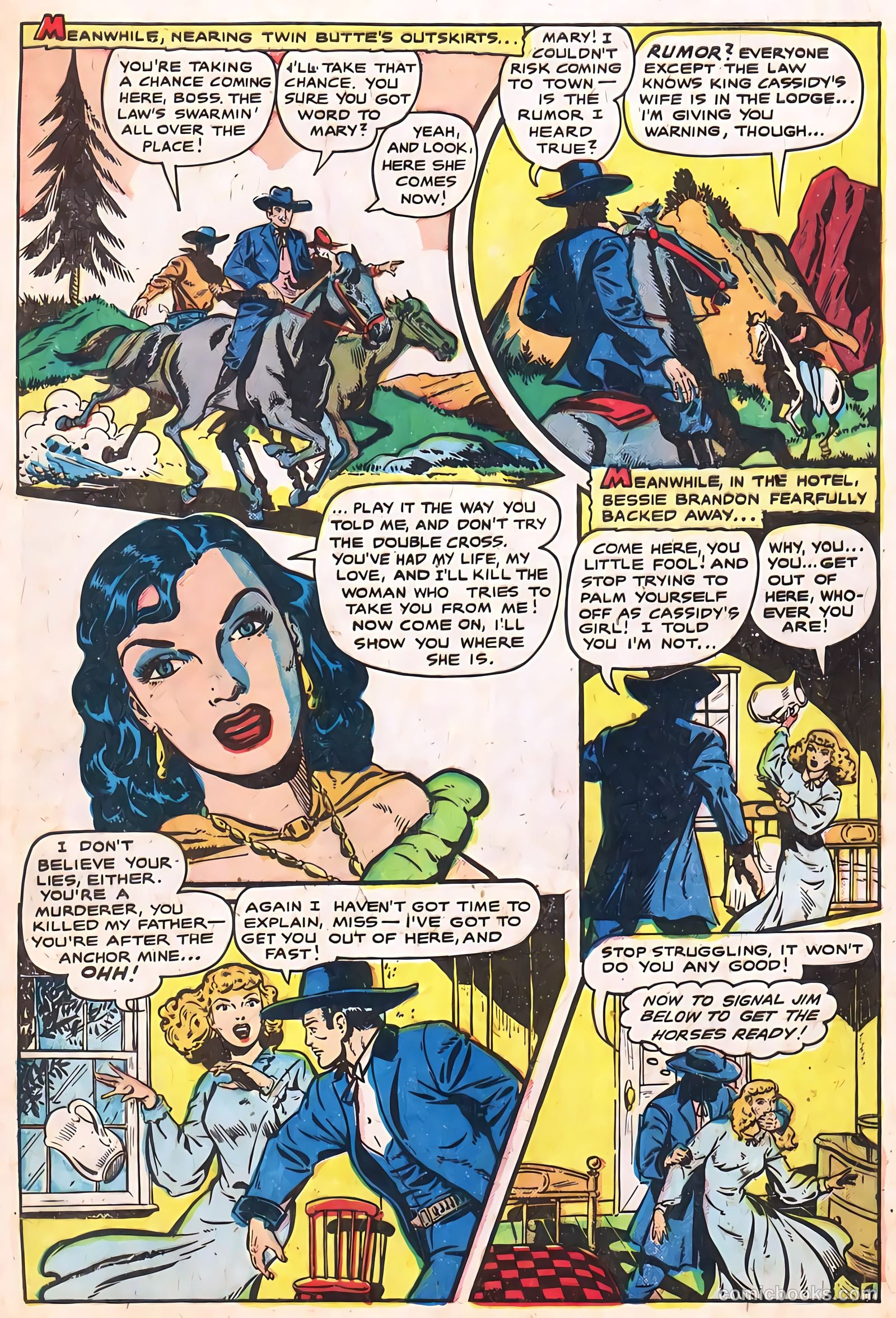 Cowgirl Romances #5 (1951) — page 29 of 36