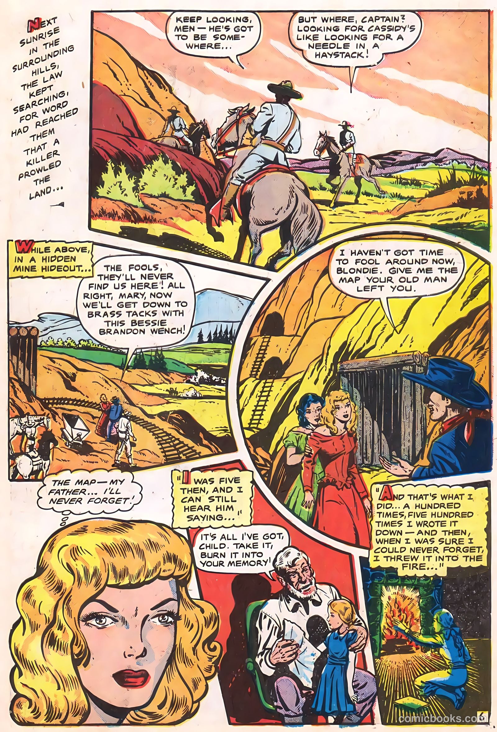 Cowgirl Romances #5 (1951) — page 31 of 36