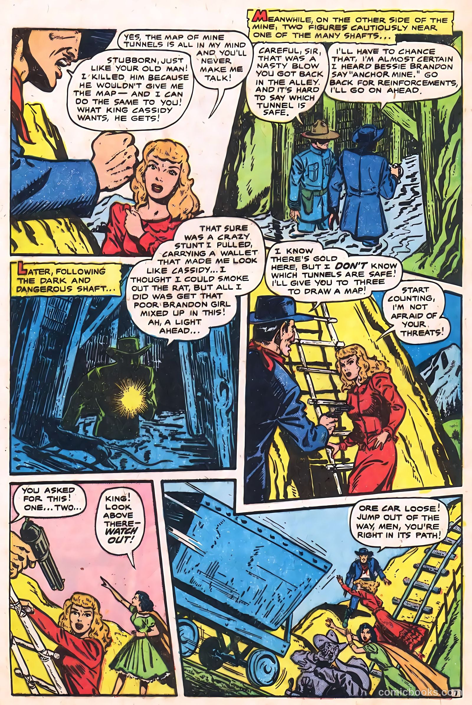 Cowgirl Romances #5 (1951) — page 32 of 36