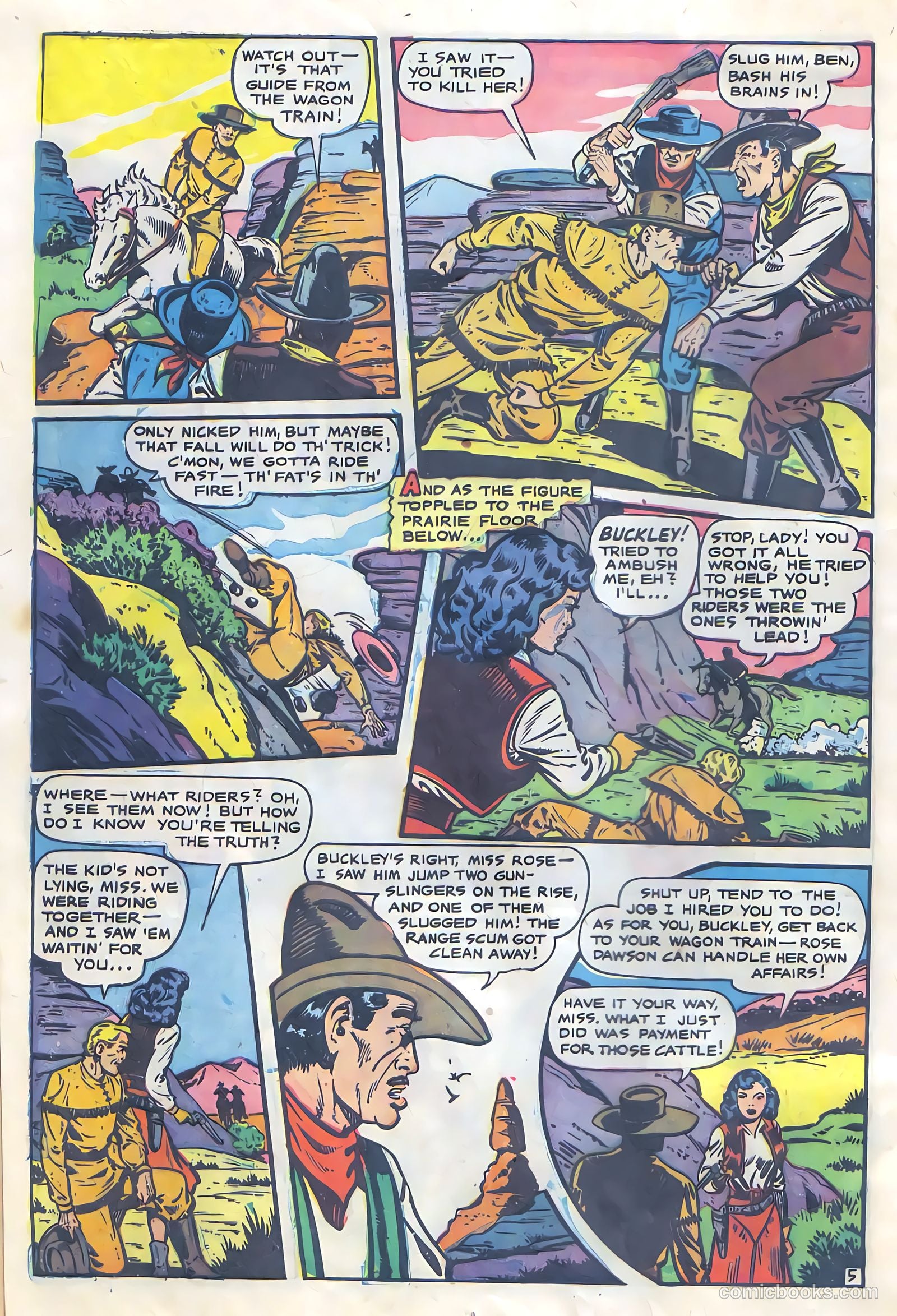 Cowgirl Romances #6 — page 8 of 36