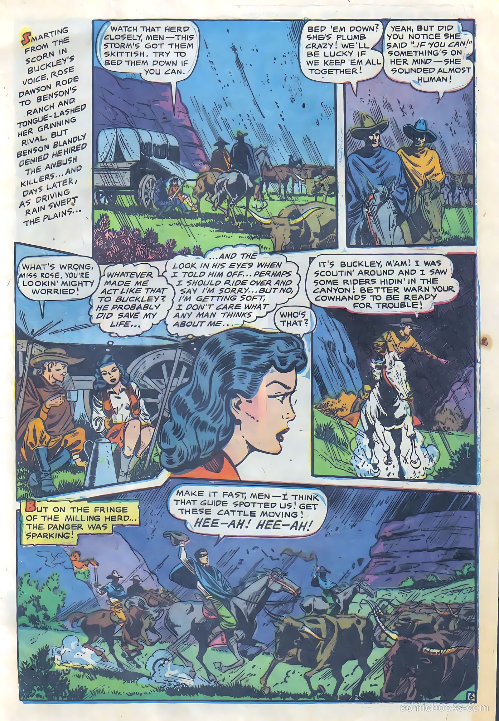 Cowgirl Romances #6 — page 9 of 36
