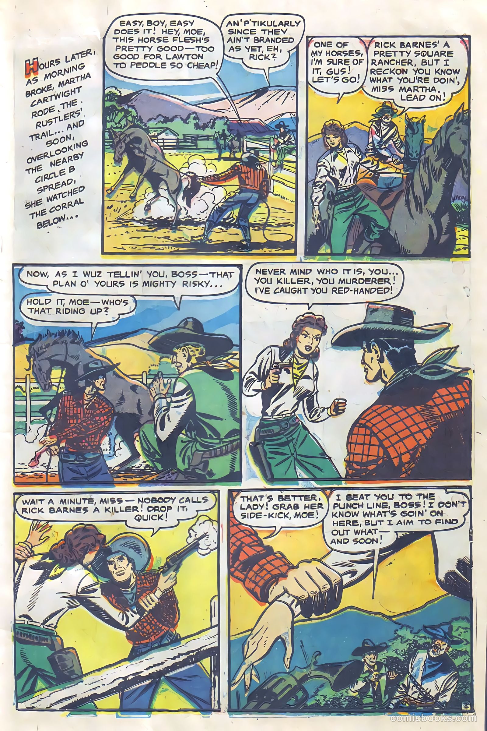 Cowgirl Romances #6 — page 15 of 36