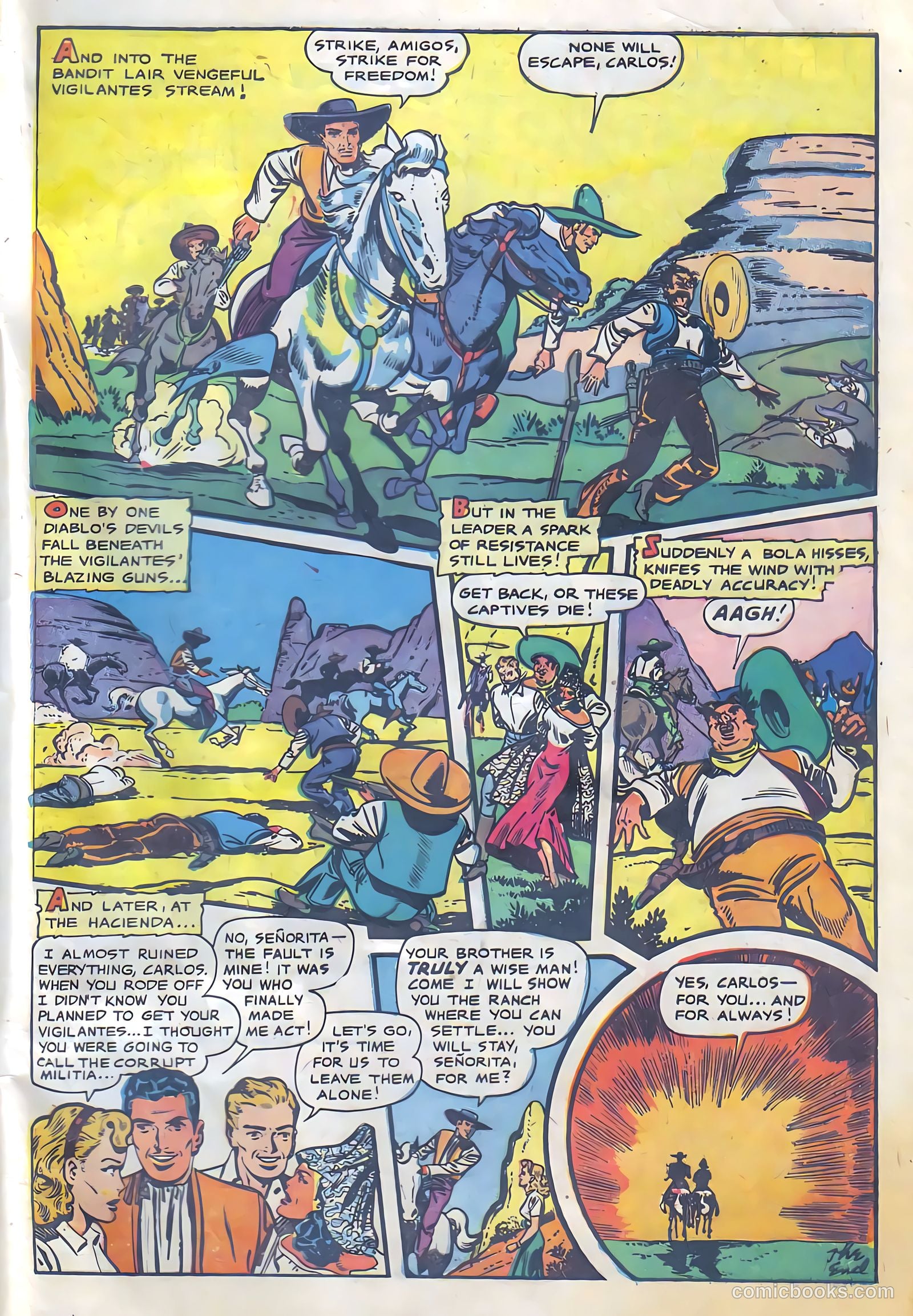 Cowgirl Romances #6 — page 33 of 36