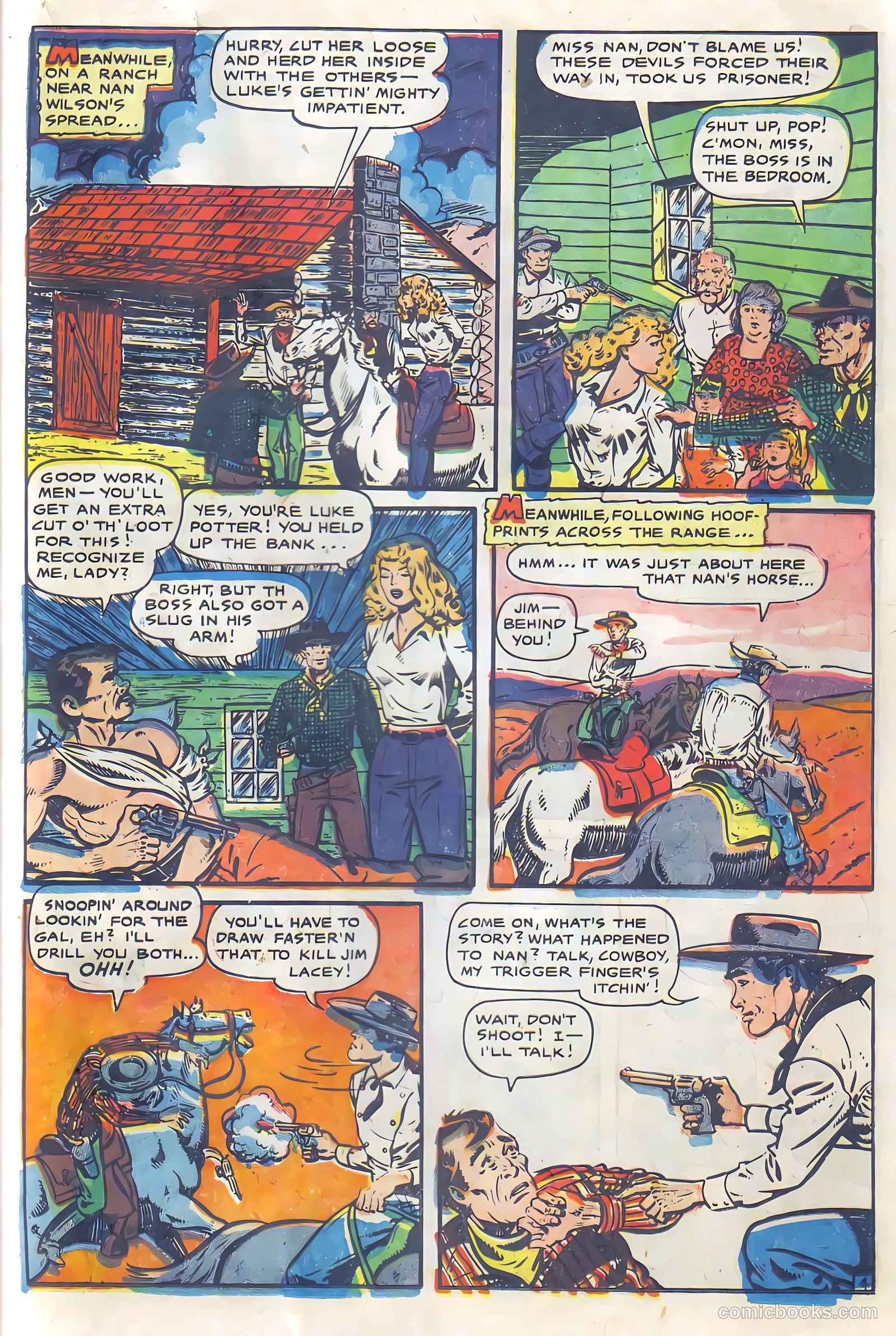 Cowgirl Romances #6 (1951) — page 23 of 36