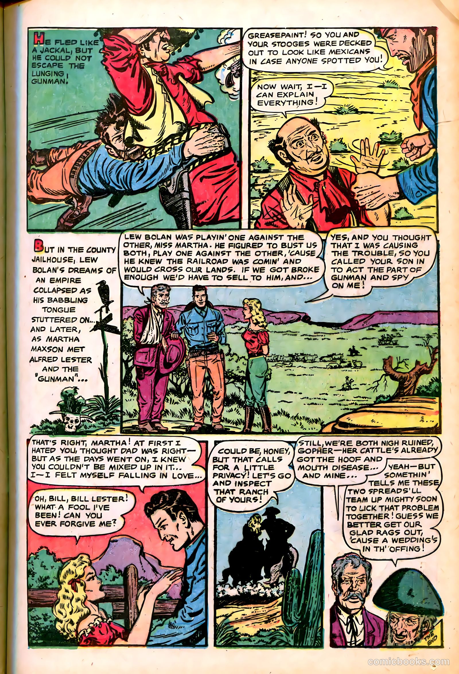 Cowgirl Romances #7 (1951) — page 13 of 36