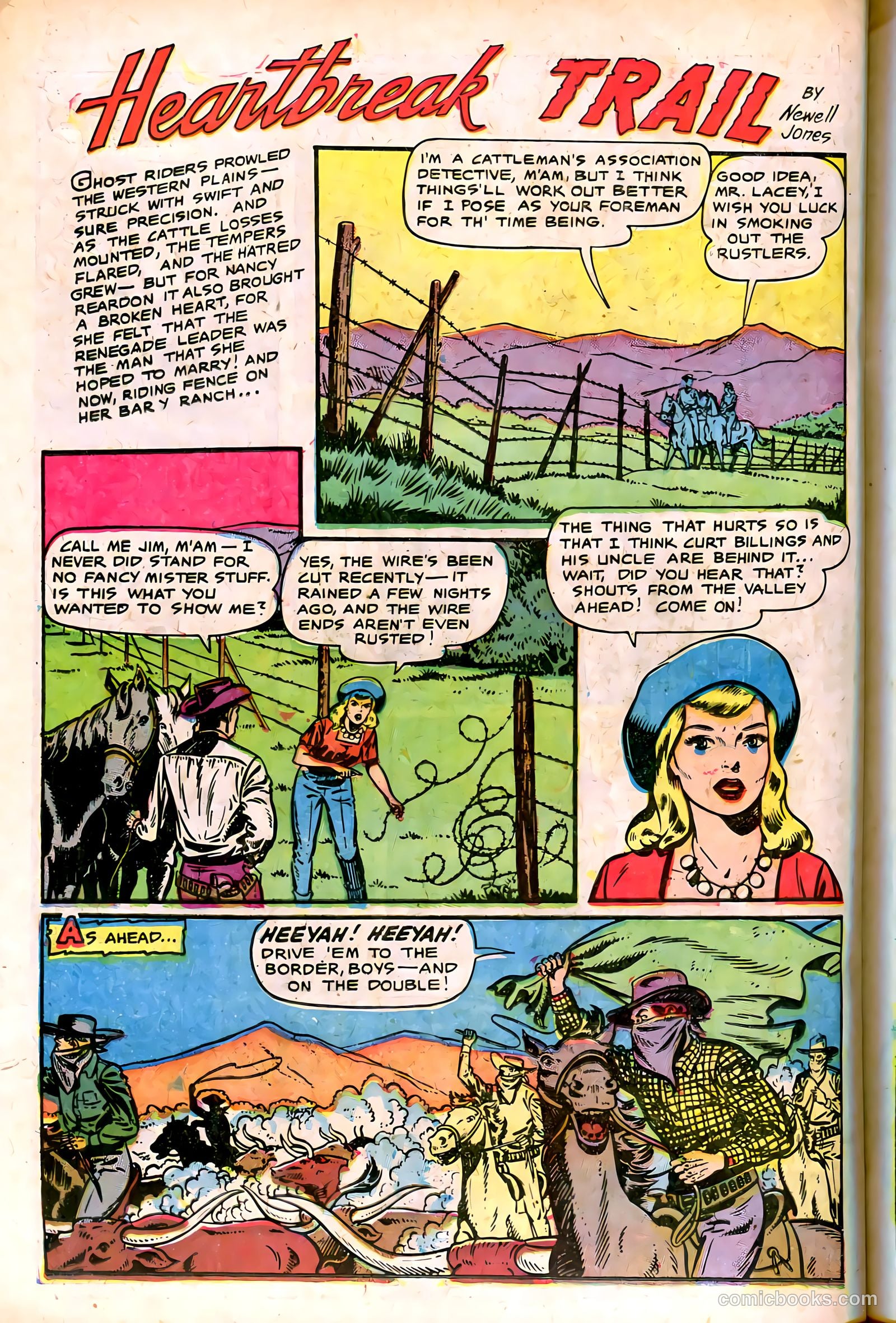 Cowgirl Romances #7 (1951) — page 26 of 36