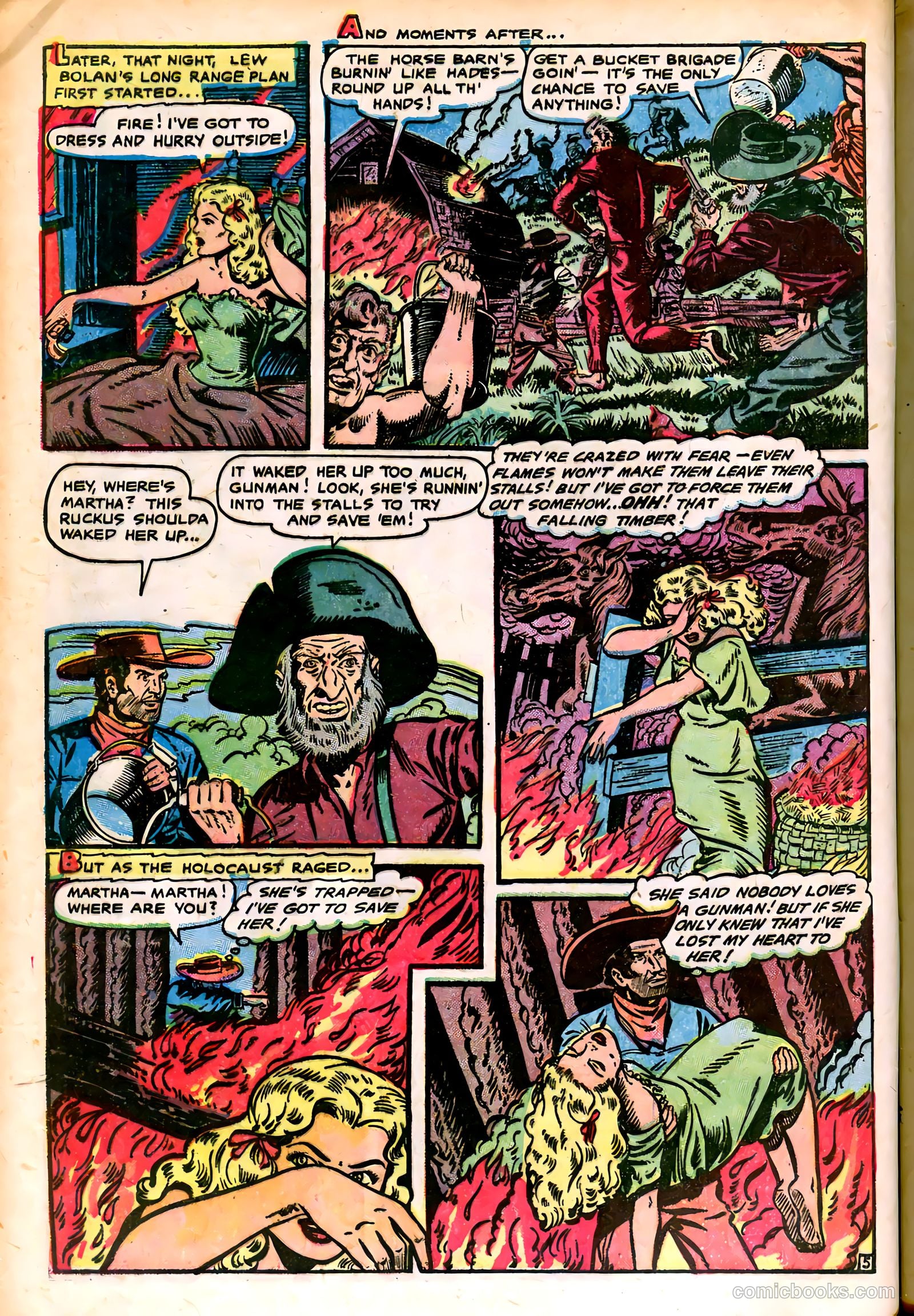 Cowgirl Romances #7 (1951) — page 8 of 36