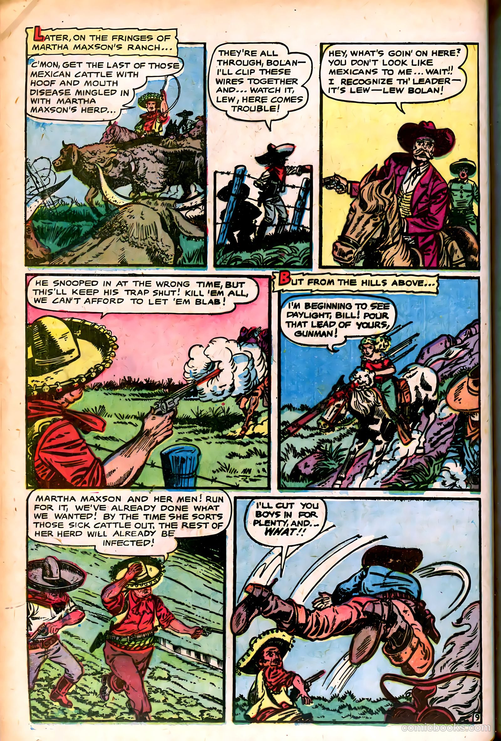 Cowgirl Romances #7 (1951) — page 12 of 36