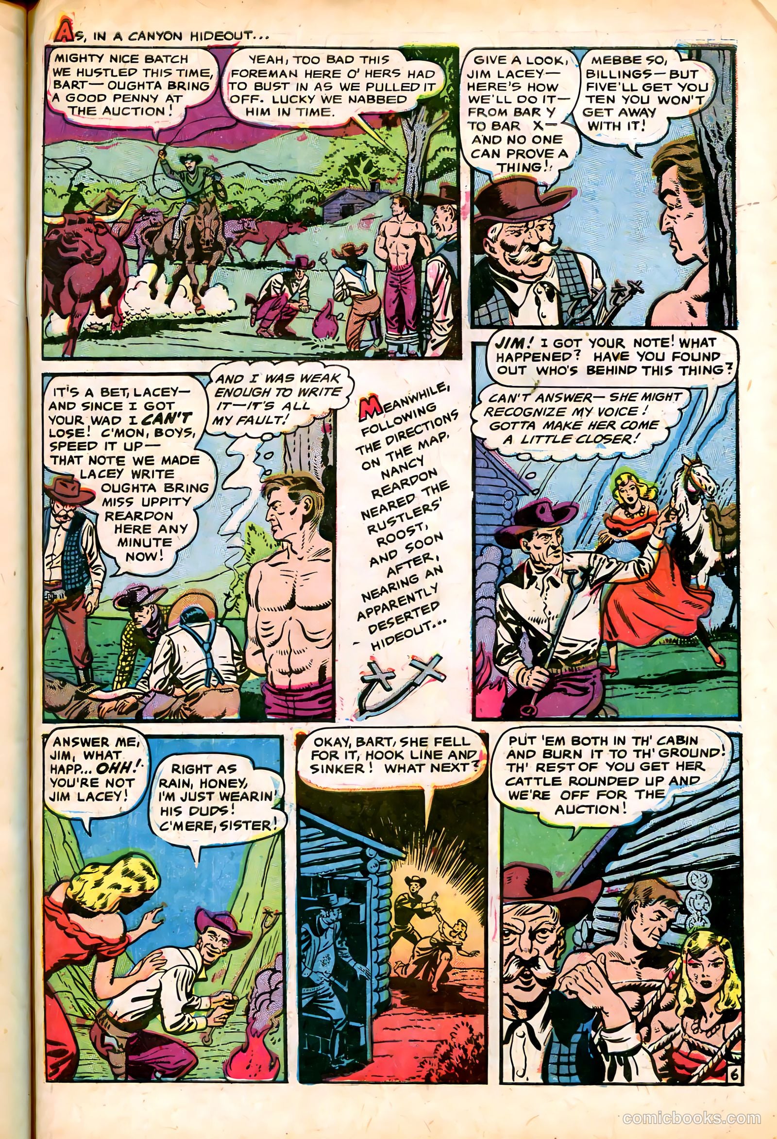 Cowgirl Romances #7 (1951) — page 31 of 36