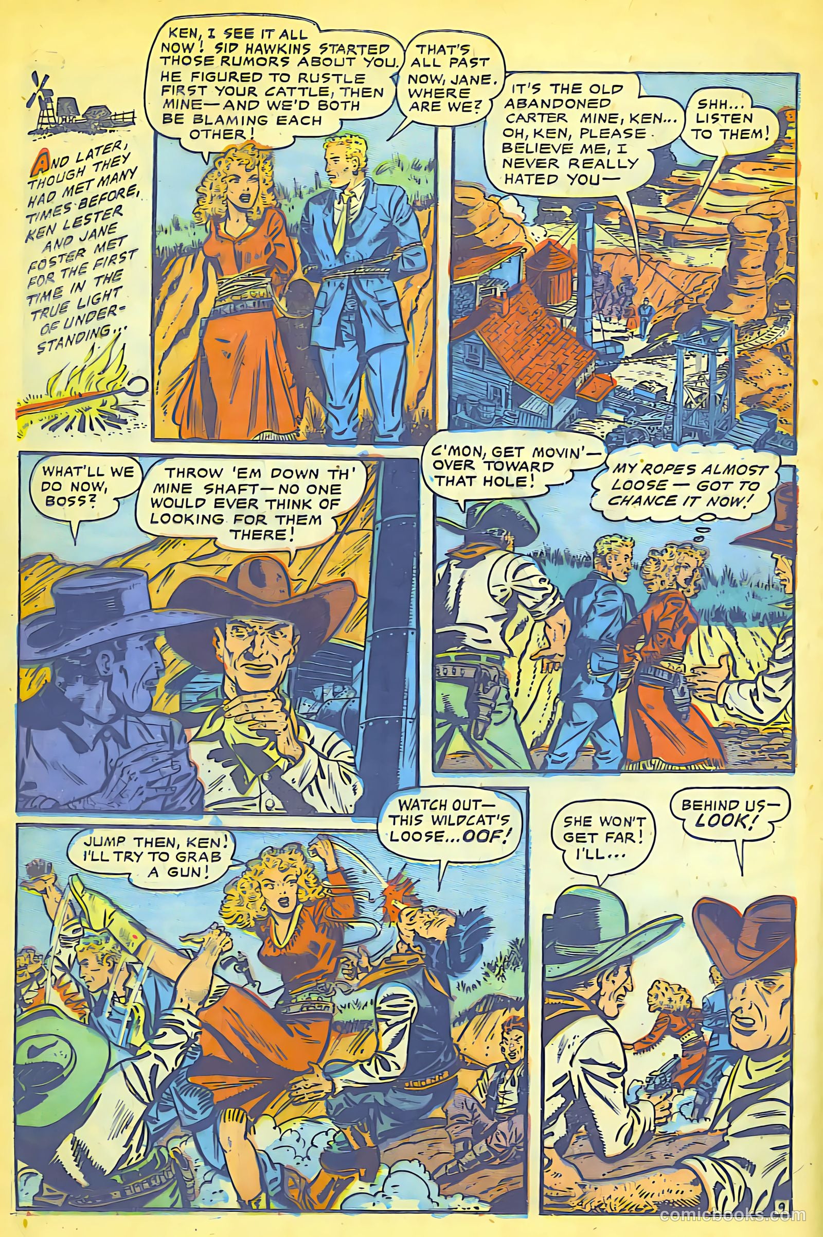 Cowgirl Romances #8 (1952) — page 12 of 36
