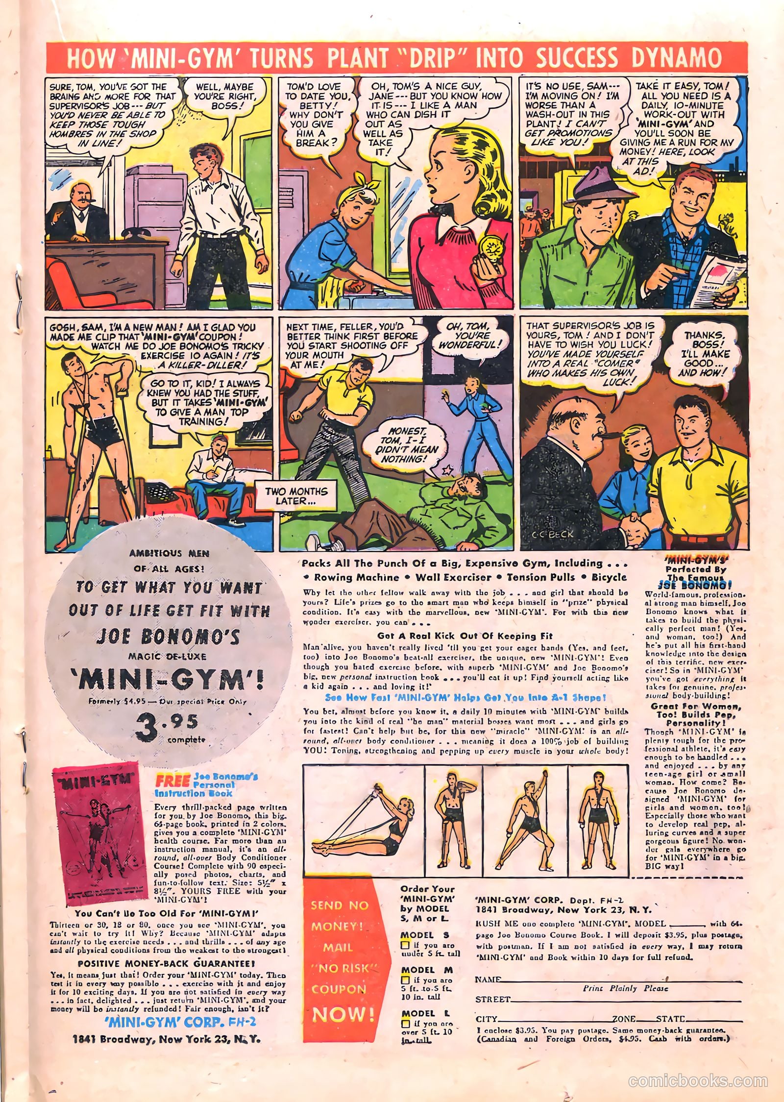 Cowgirl Romances #8 (1952) — page 19 of 36