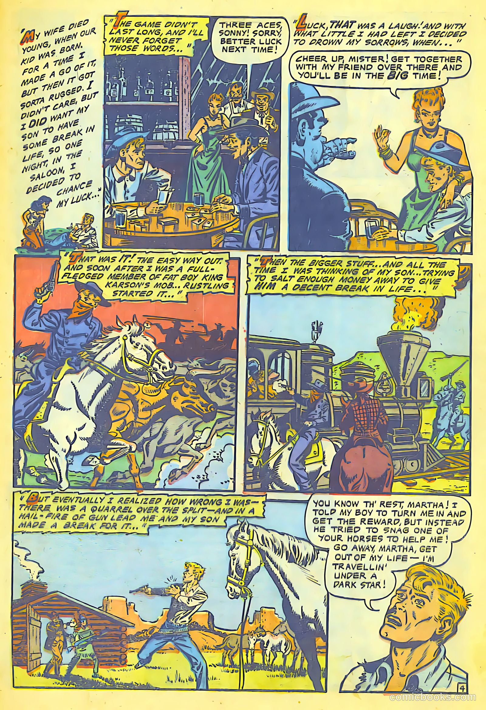 Cowgirl Romances #8 (1952) — page 29 of 36