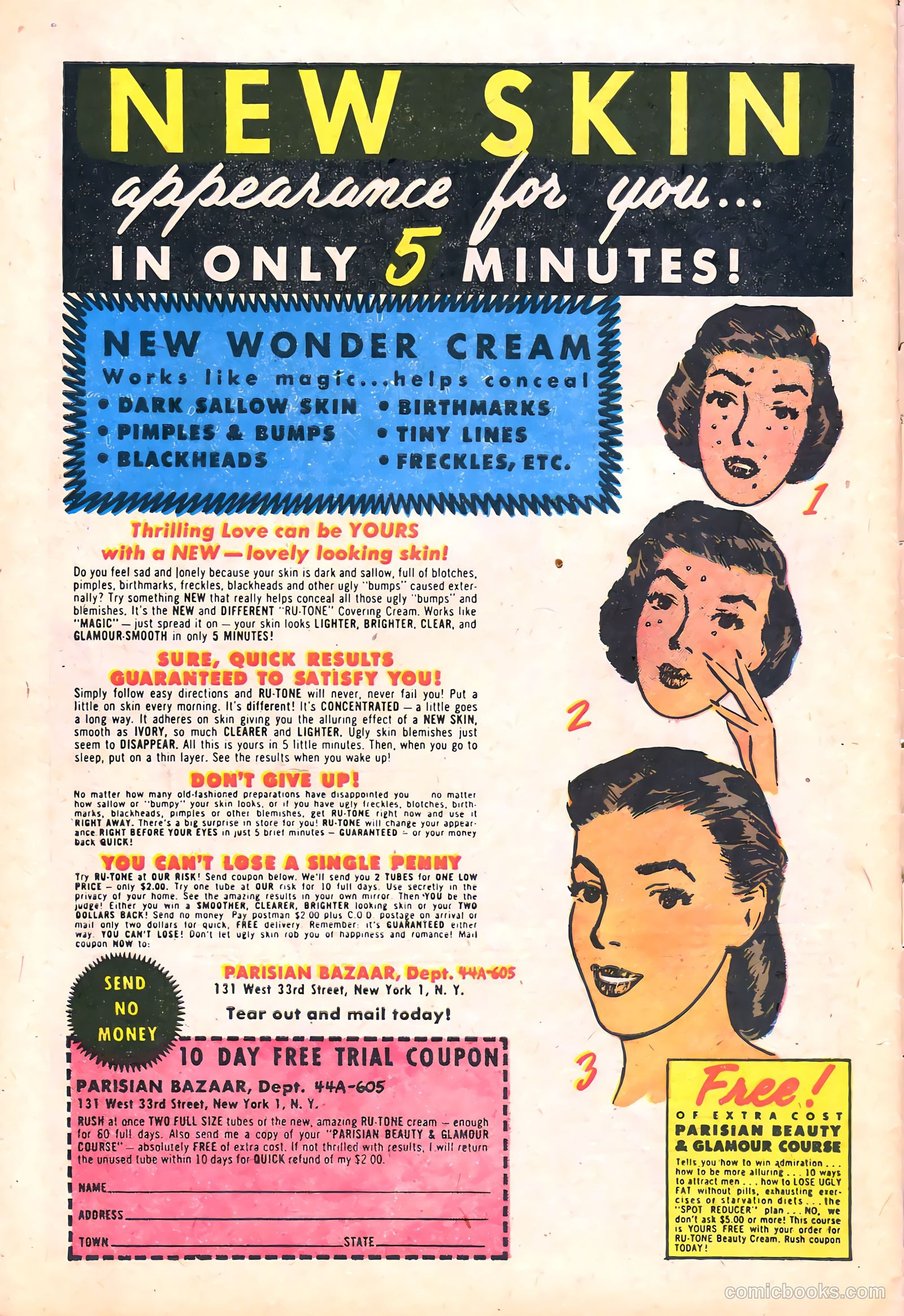 Cowgirl Romances #8 (1952) — page 34 of 36