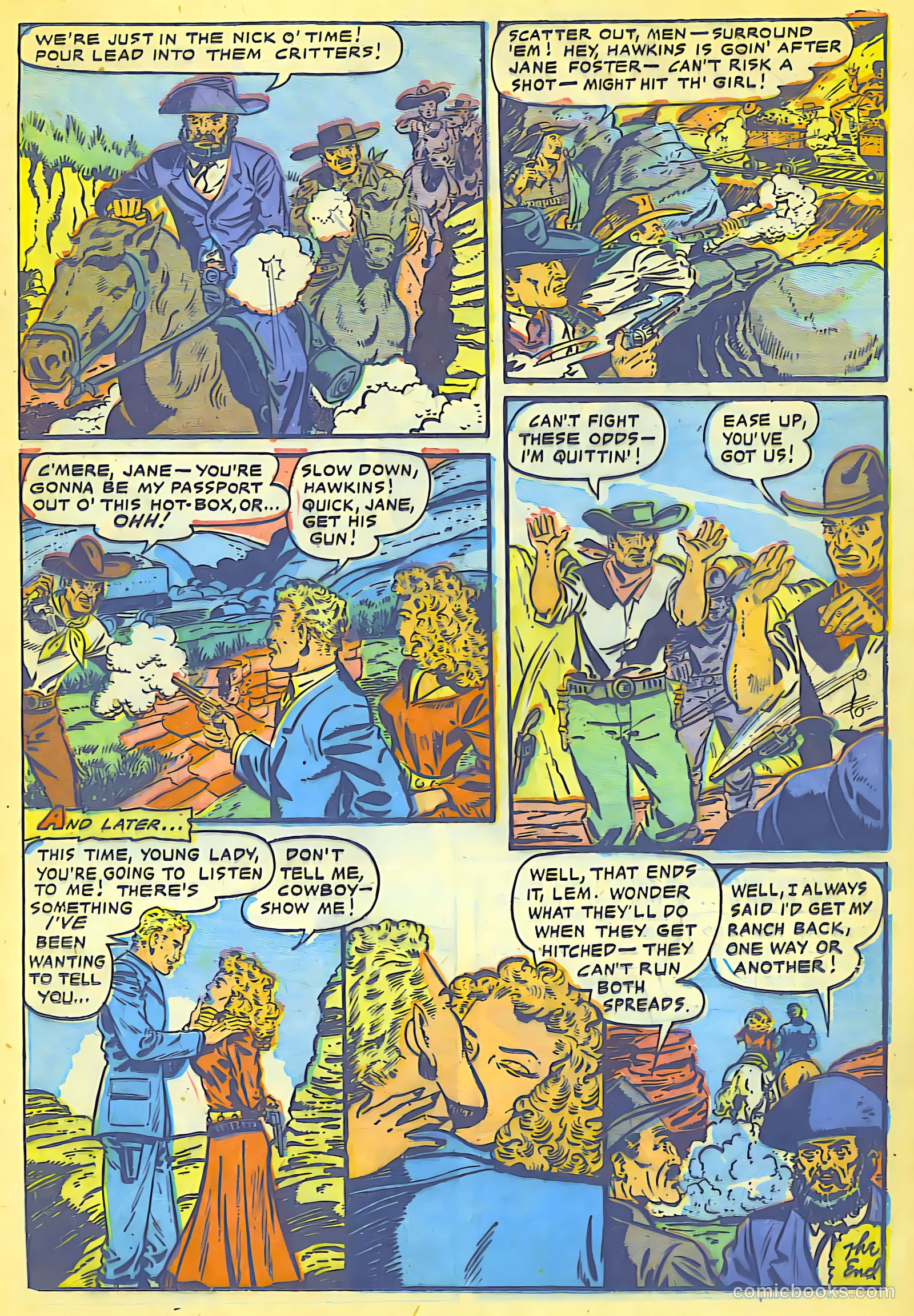 Cowgirl Romances #8 (1951) — page 11 of 29