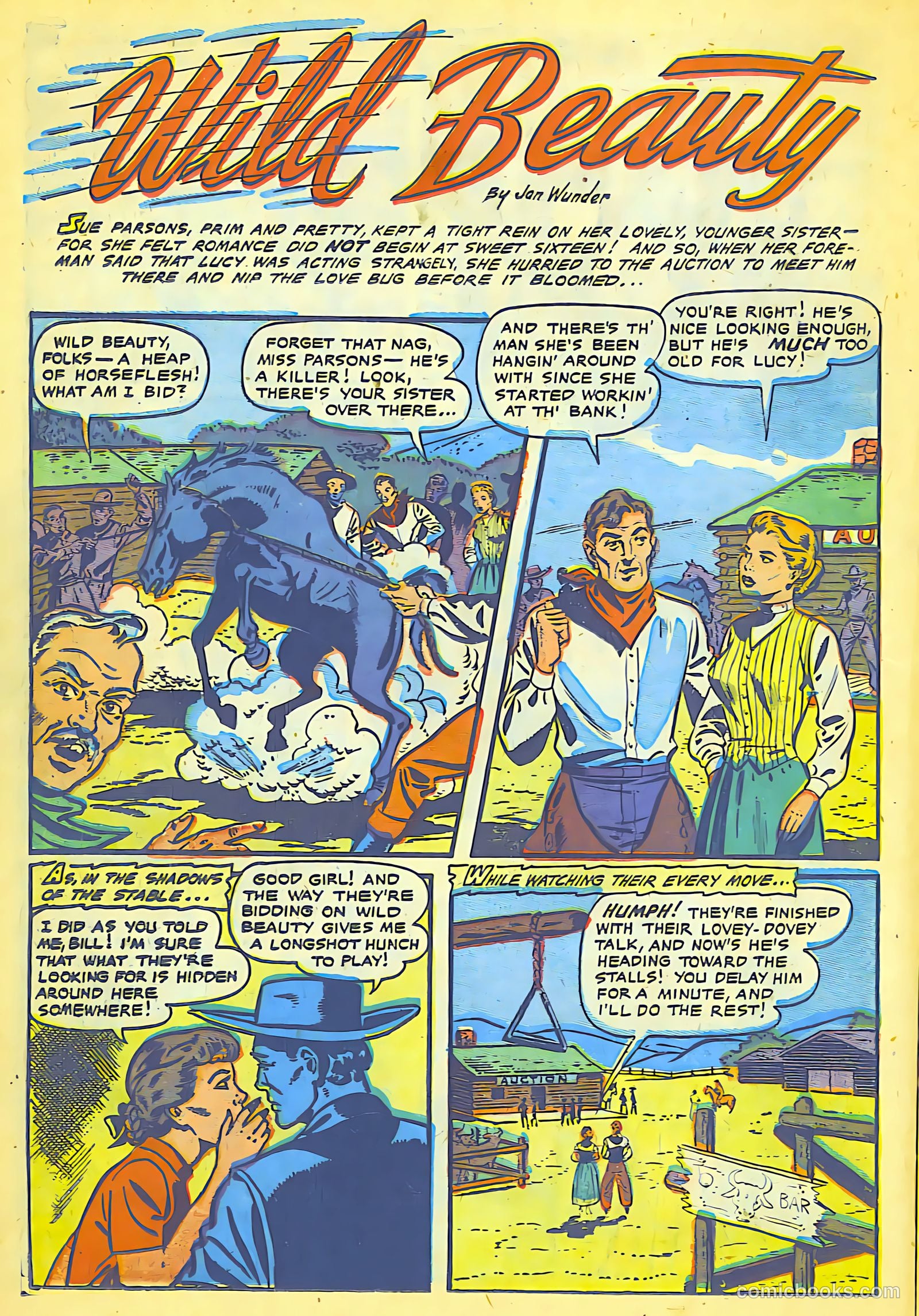 Cowgirl Romances #8 (1951) — page 12 of 29