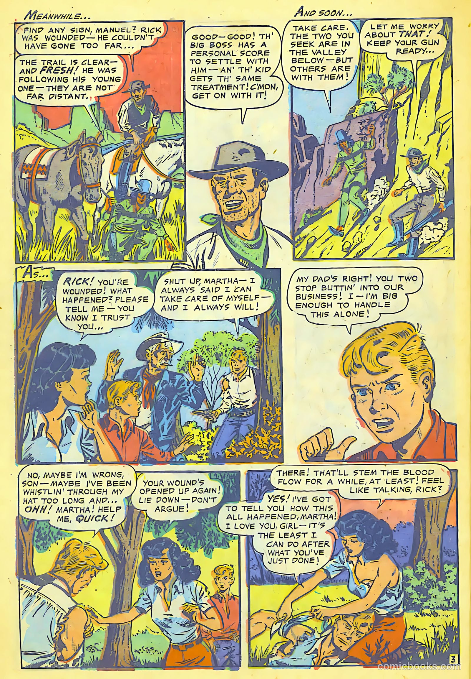 Cowgirl Romances #8 (1951) — page 24 of 29