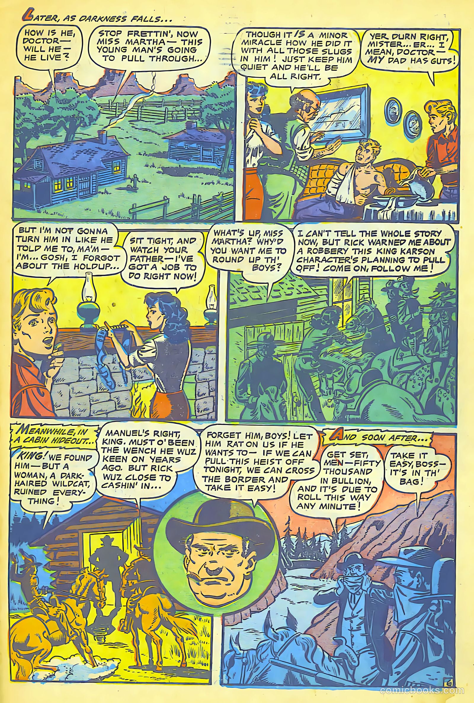 Cowgirl Romances #8 (1951) — page 27 of 29
