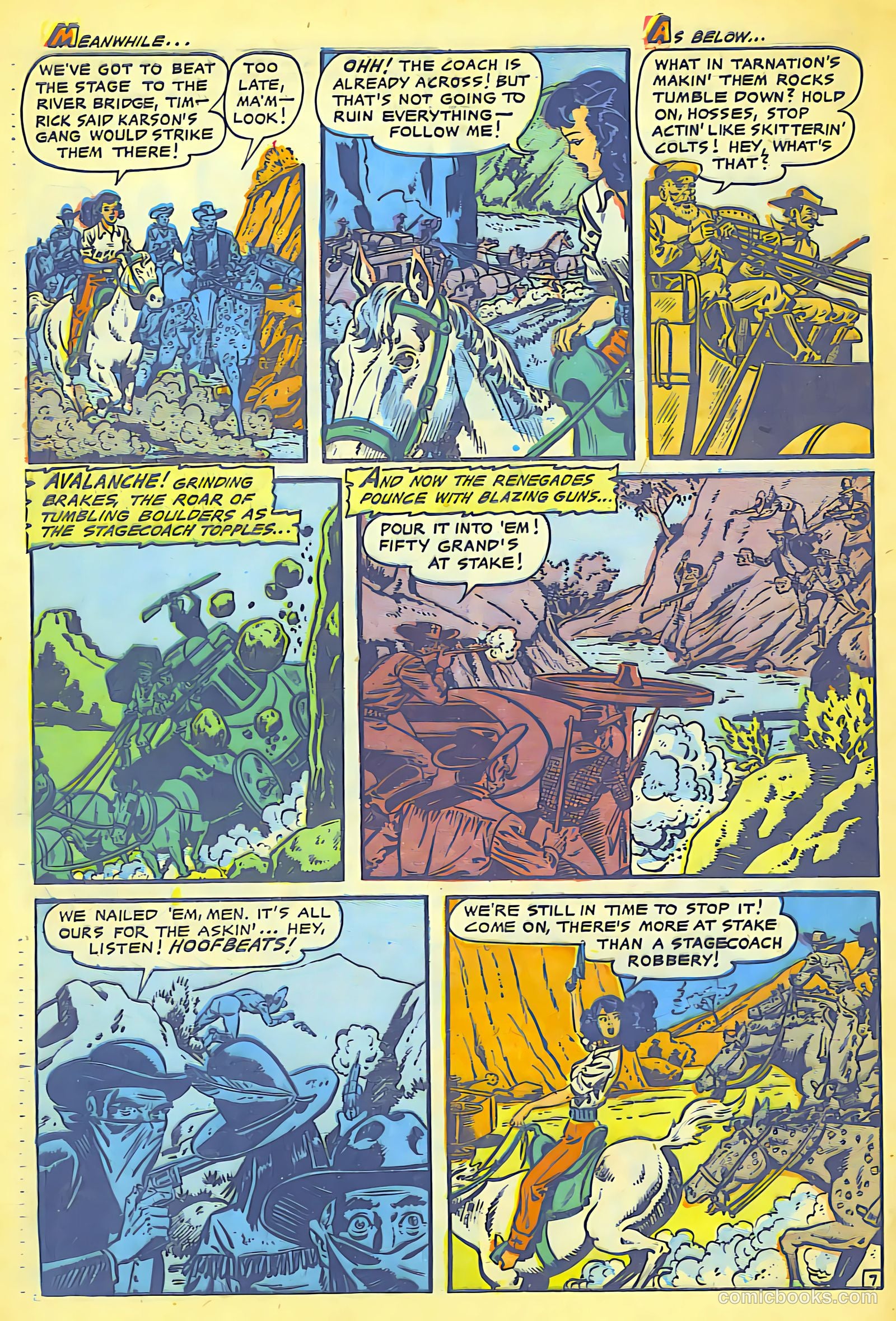 Cowgirl Romances #8 (1951) — page 28 of 29