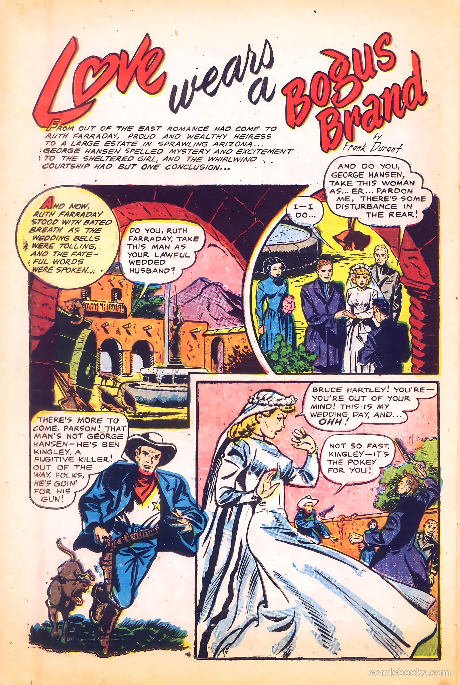 Cowgirl Romances #9 (1951) — page 26 of 36