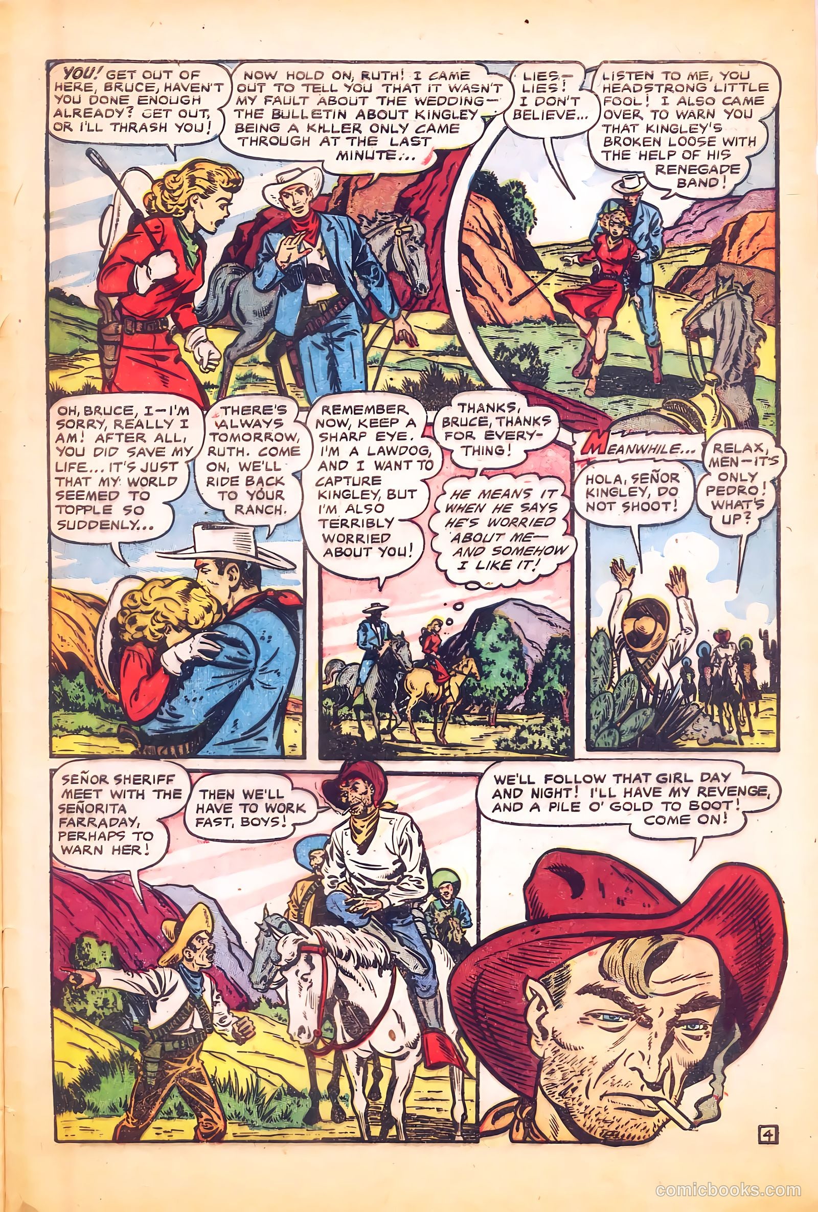 Cowgirl Romances #9 (1951) — page 29 of 36