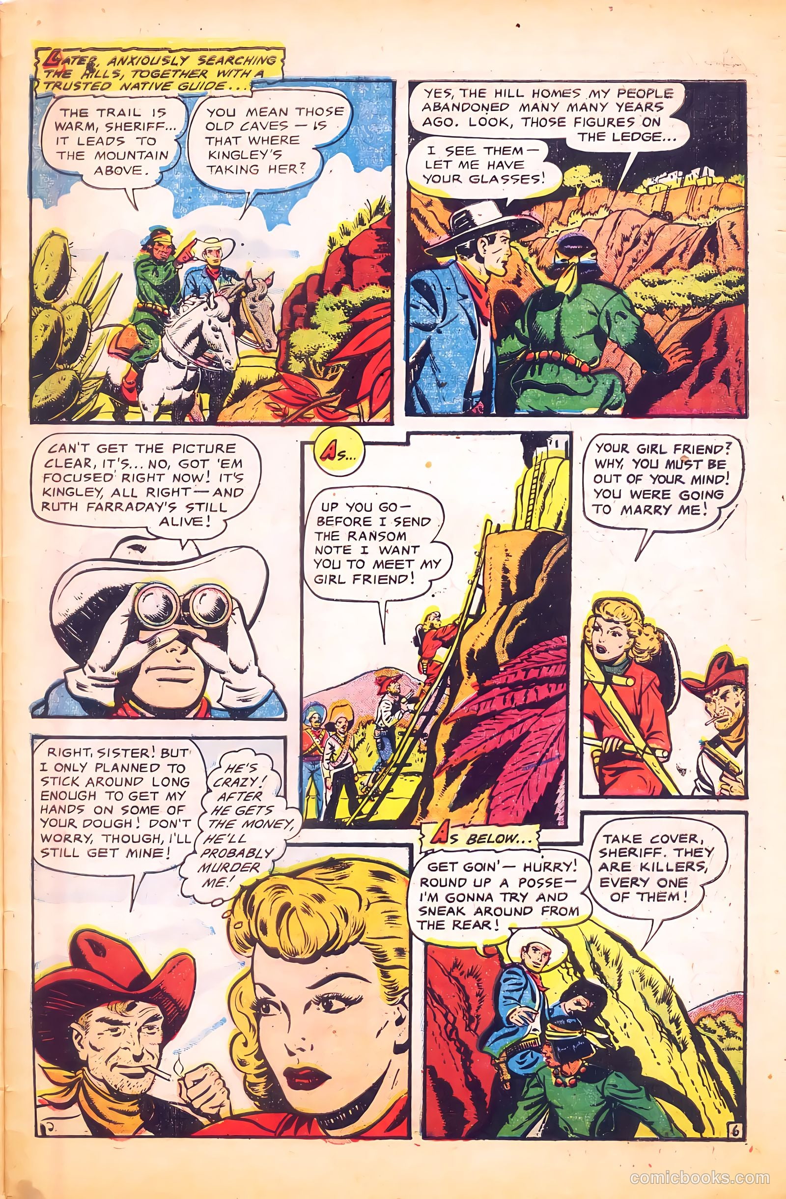 Cowgirl Romances #9 (1951) — page 31 of 36