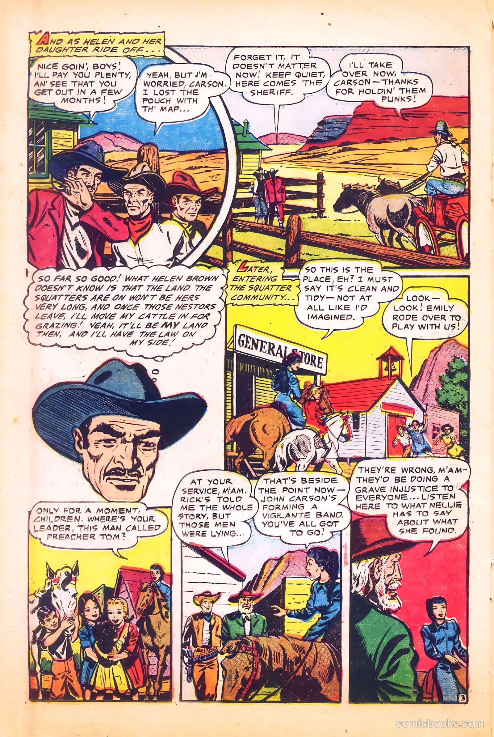 Cowgirl Romances #9 (1952) — page 22 of 36