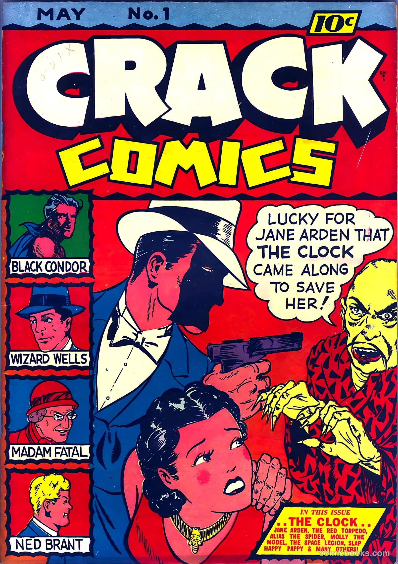 Crack Comics #1 (1940) — page 2 of 70