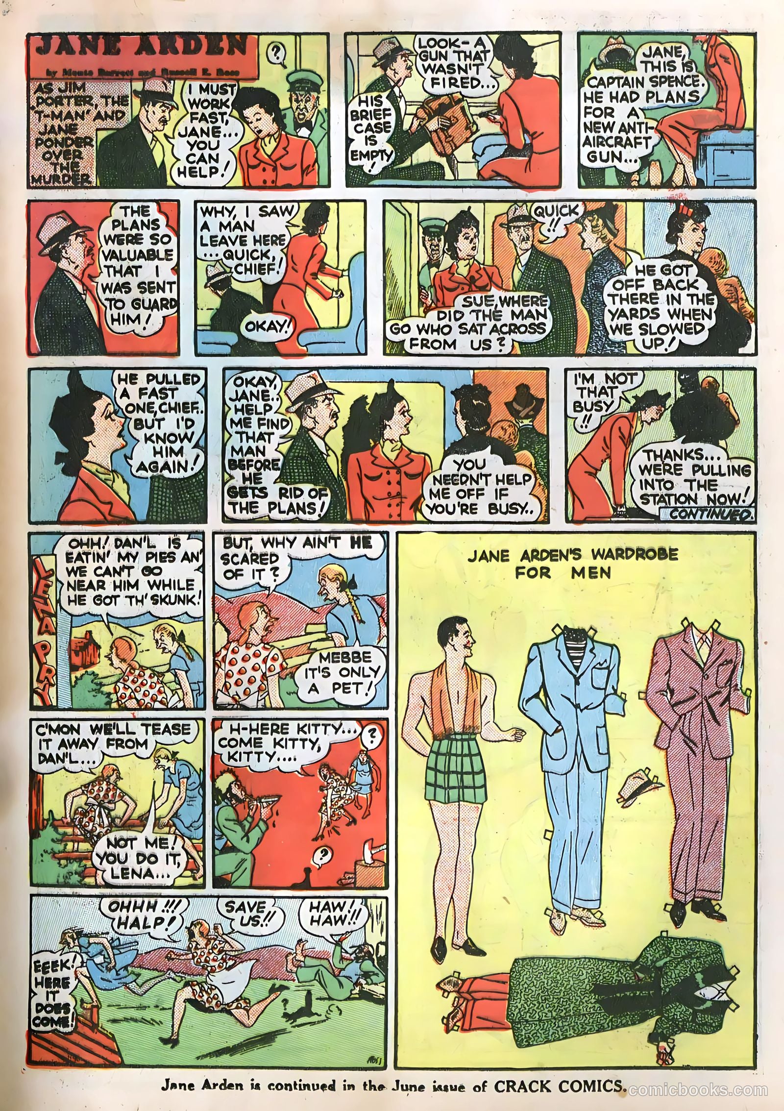 Crack Comics #1 (1940) — page 14 of 70