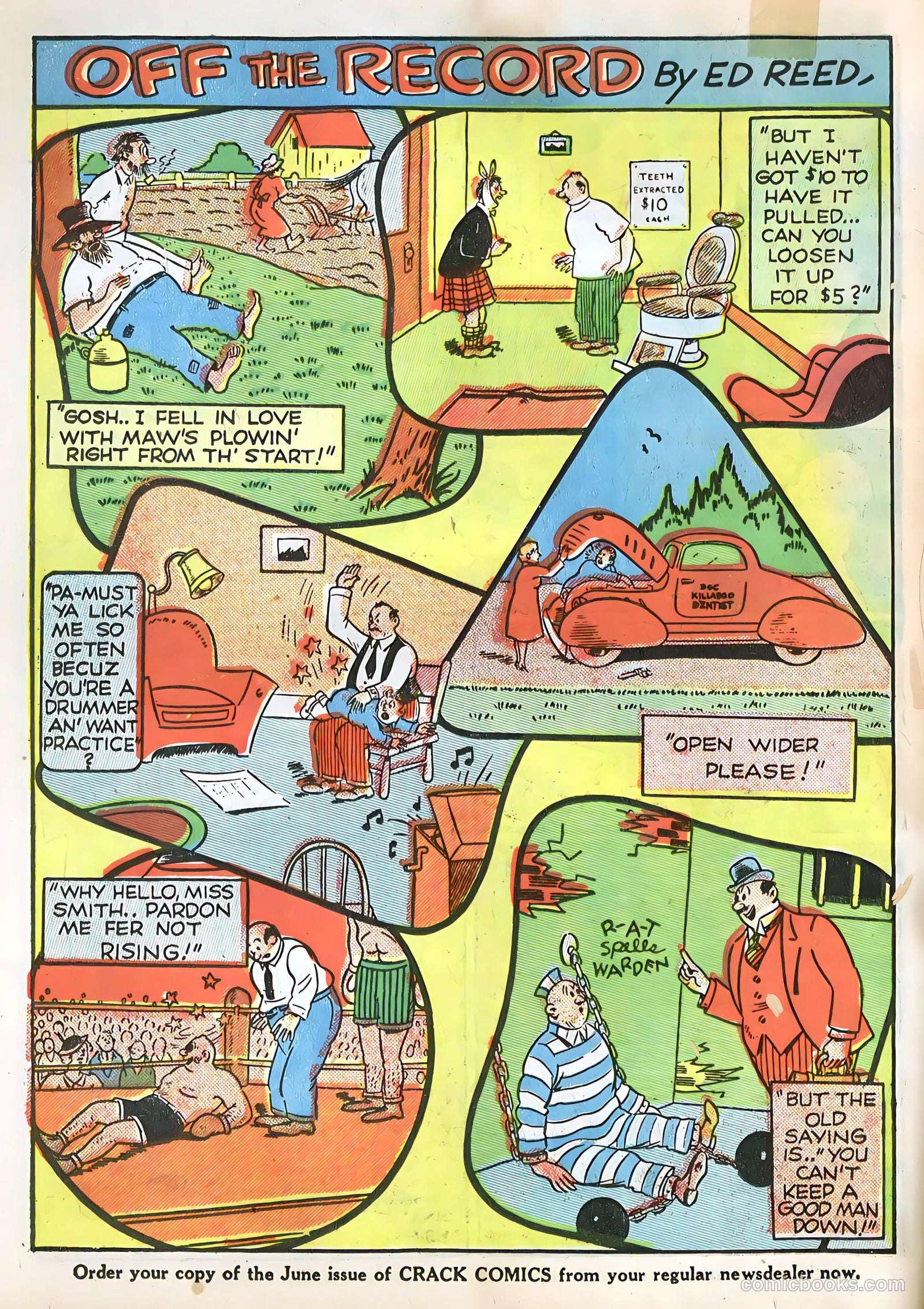 Crack Comics #1 (1940) — page 15 of 70