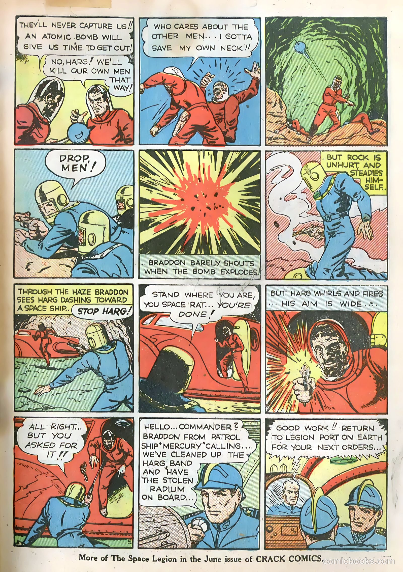 Crack Comics #1 (1940) — page 20 of 70
