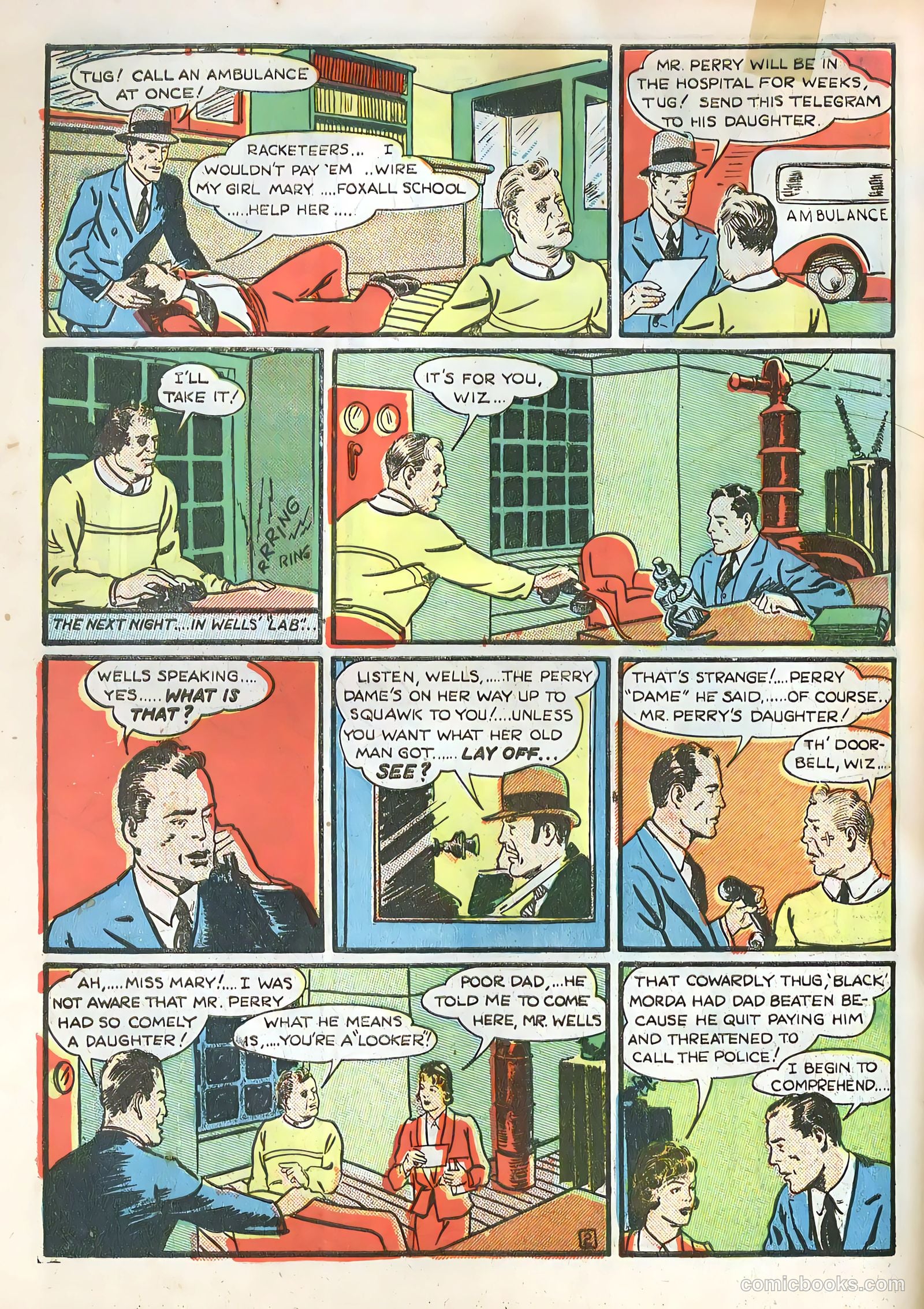 Crack Comics #1 (1940) — page 27 of 70