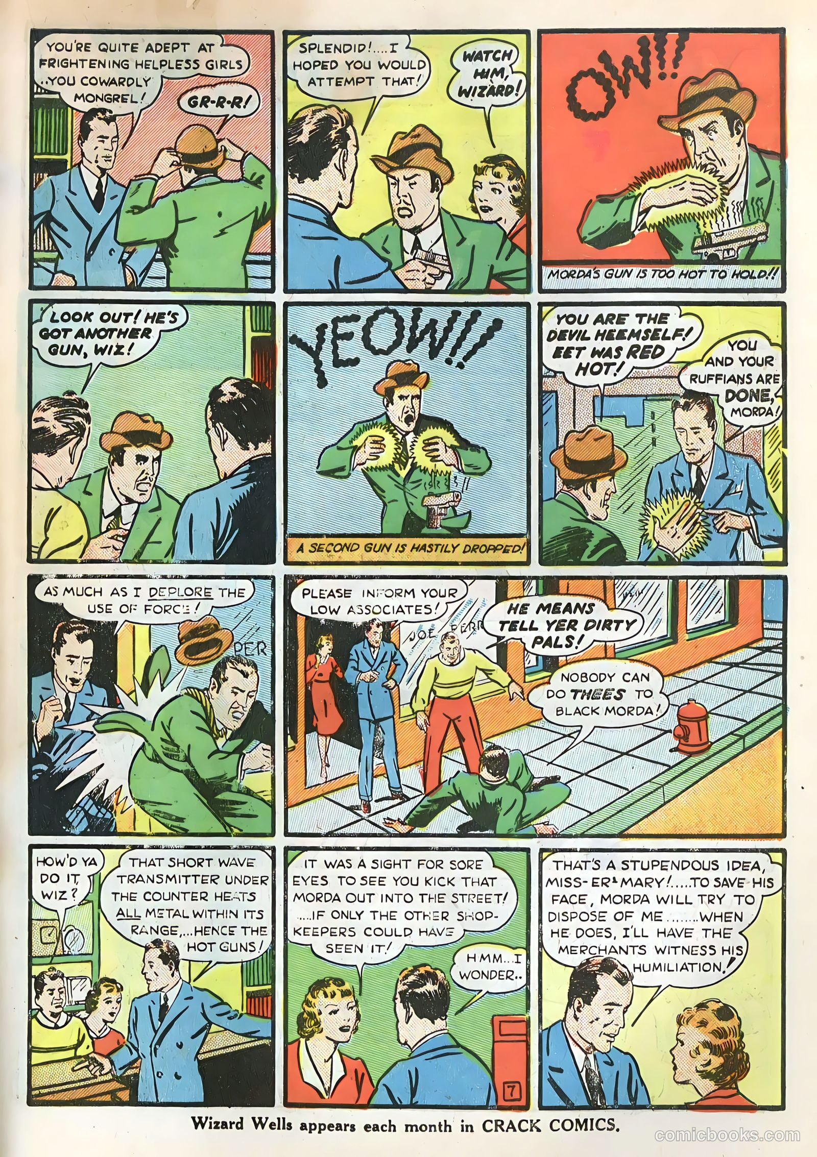 Crack Comics #1 (1940) — page 32 of 70