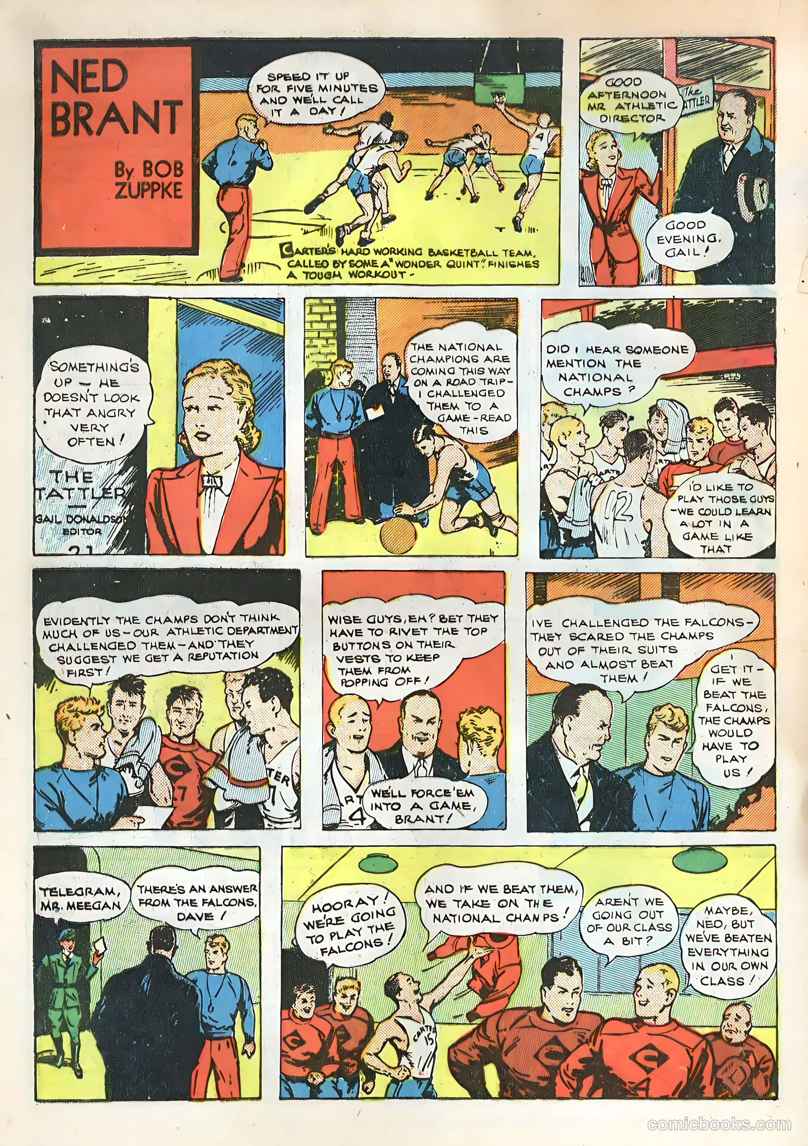 Crack Comics #1 (1940) — page 37 of 70