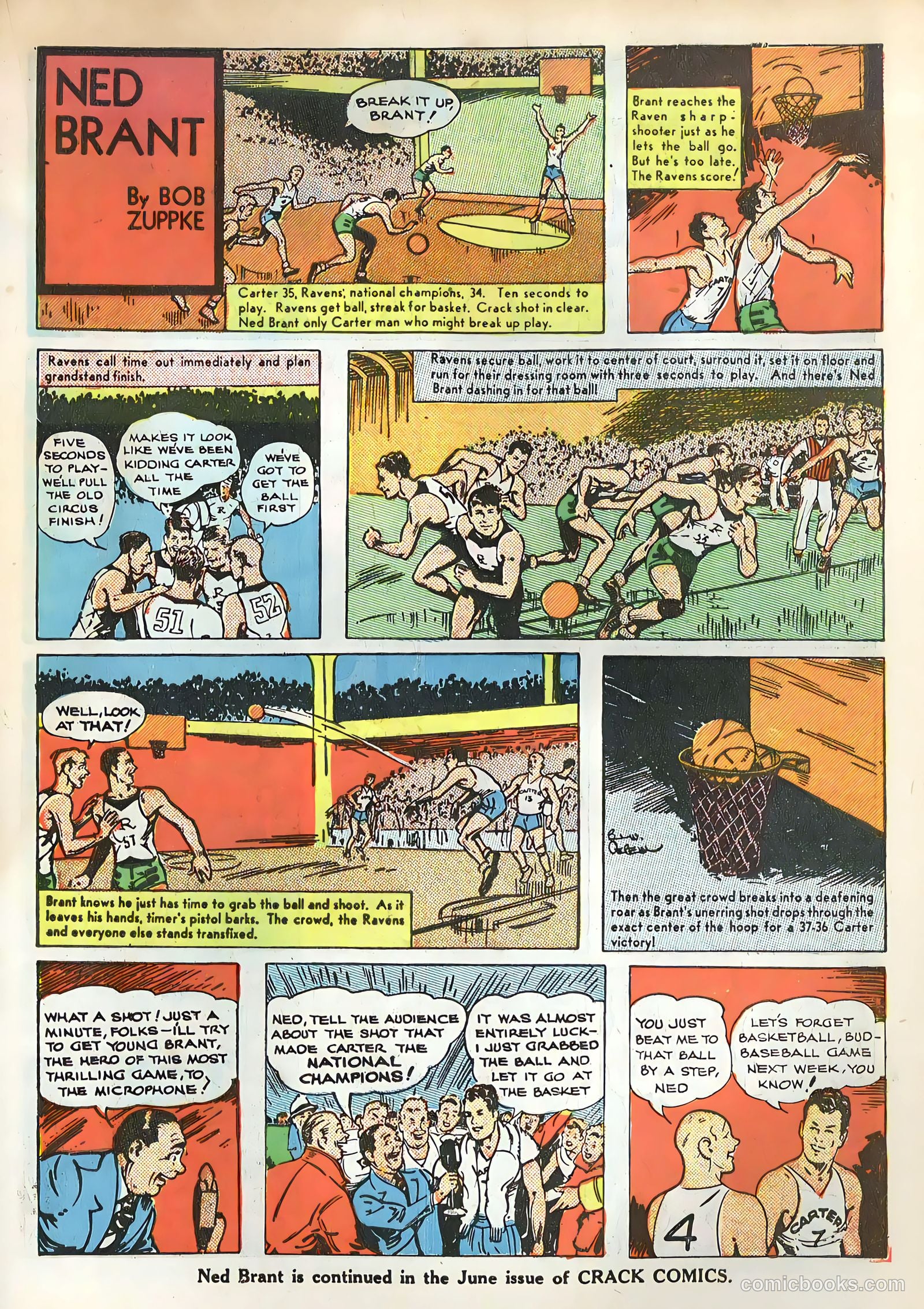 Crack Comics #1 (1940) — page 40 of 70