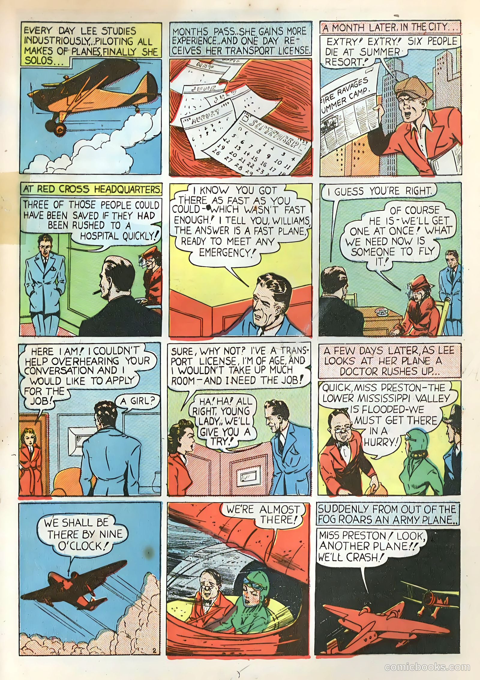 Crack Comics #1 (1940) — page 42 of 70